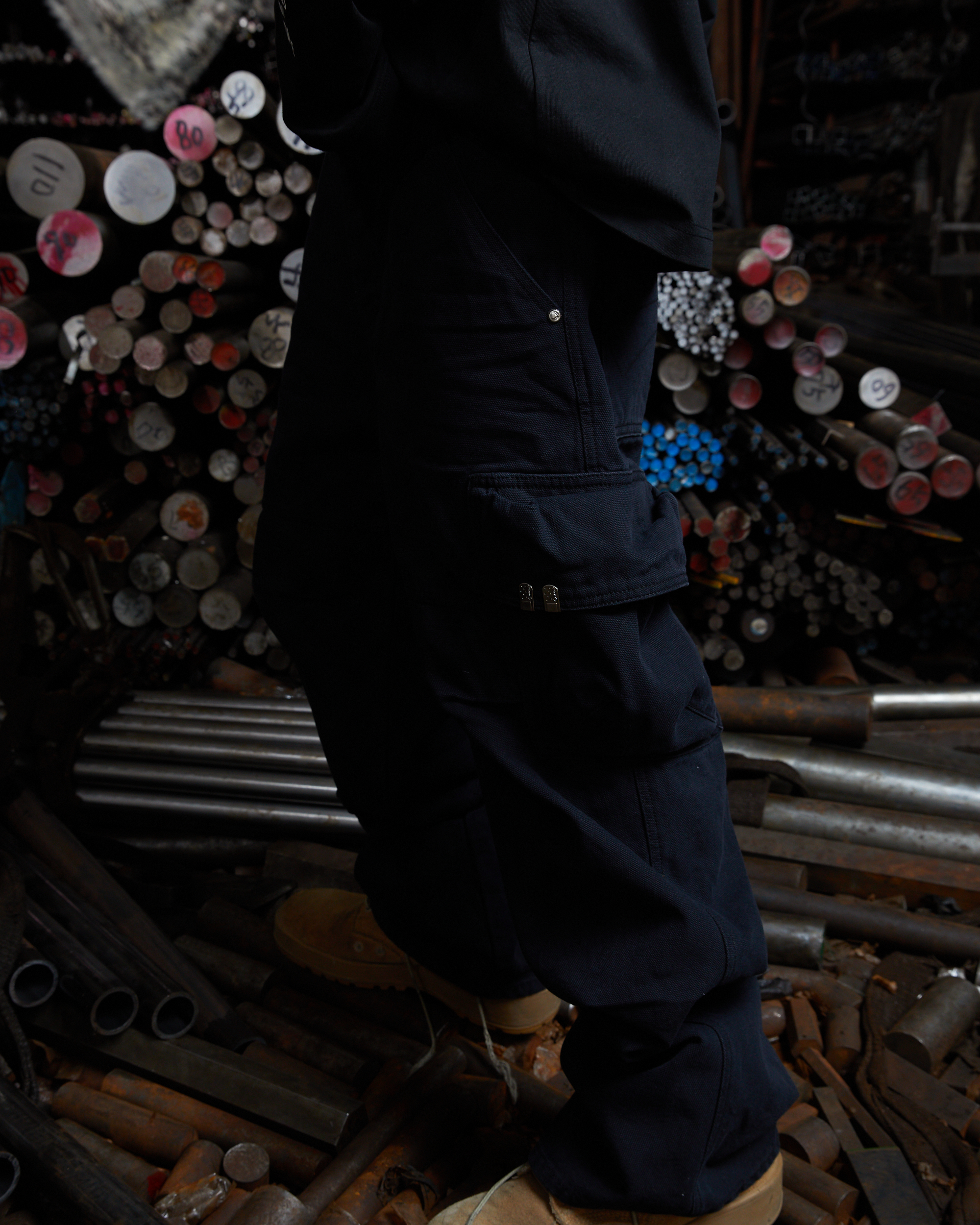 ALLDAY CARGO PANTS - BLACK