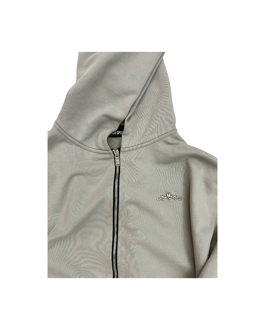 ALLDAY ZIP UP HOODIE - SAND BEIGE