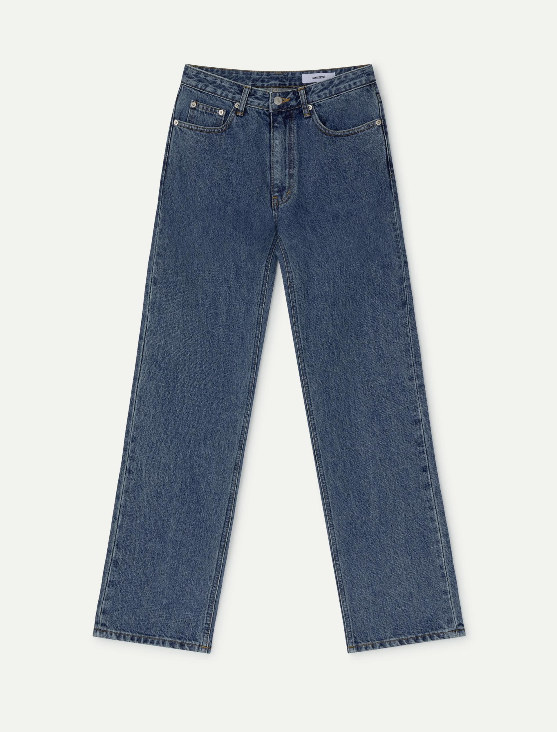 Slim Straight Denim (Blue)