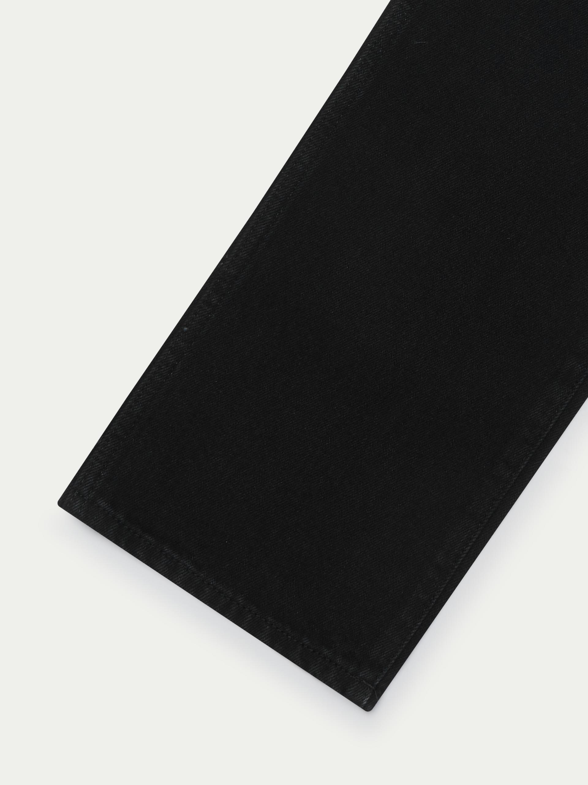 Slim Straight Denim (Black)