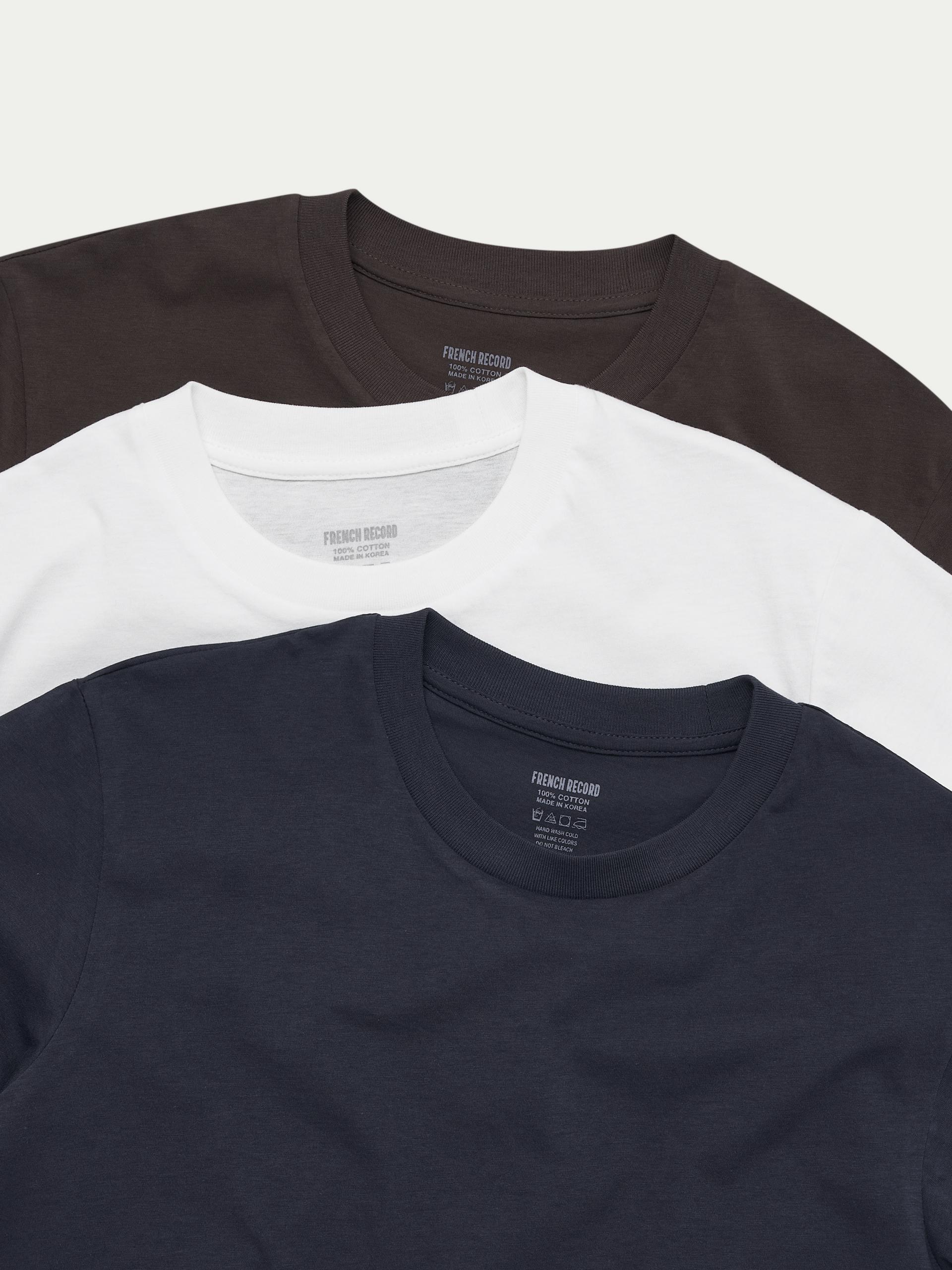 Basic T-shirt (Rib Neck)