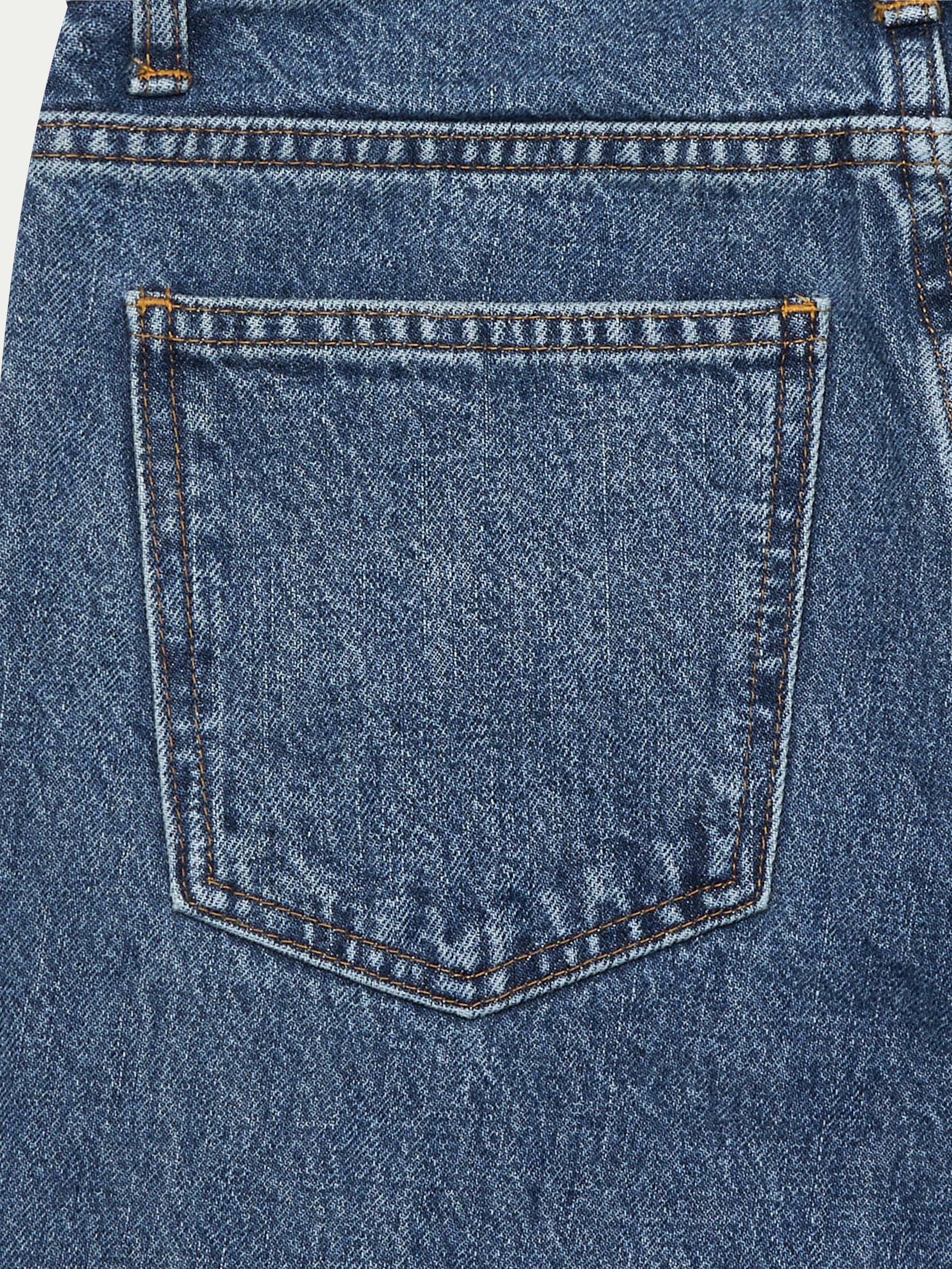 Slim Straight Denim (Blue)