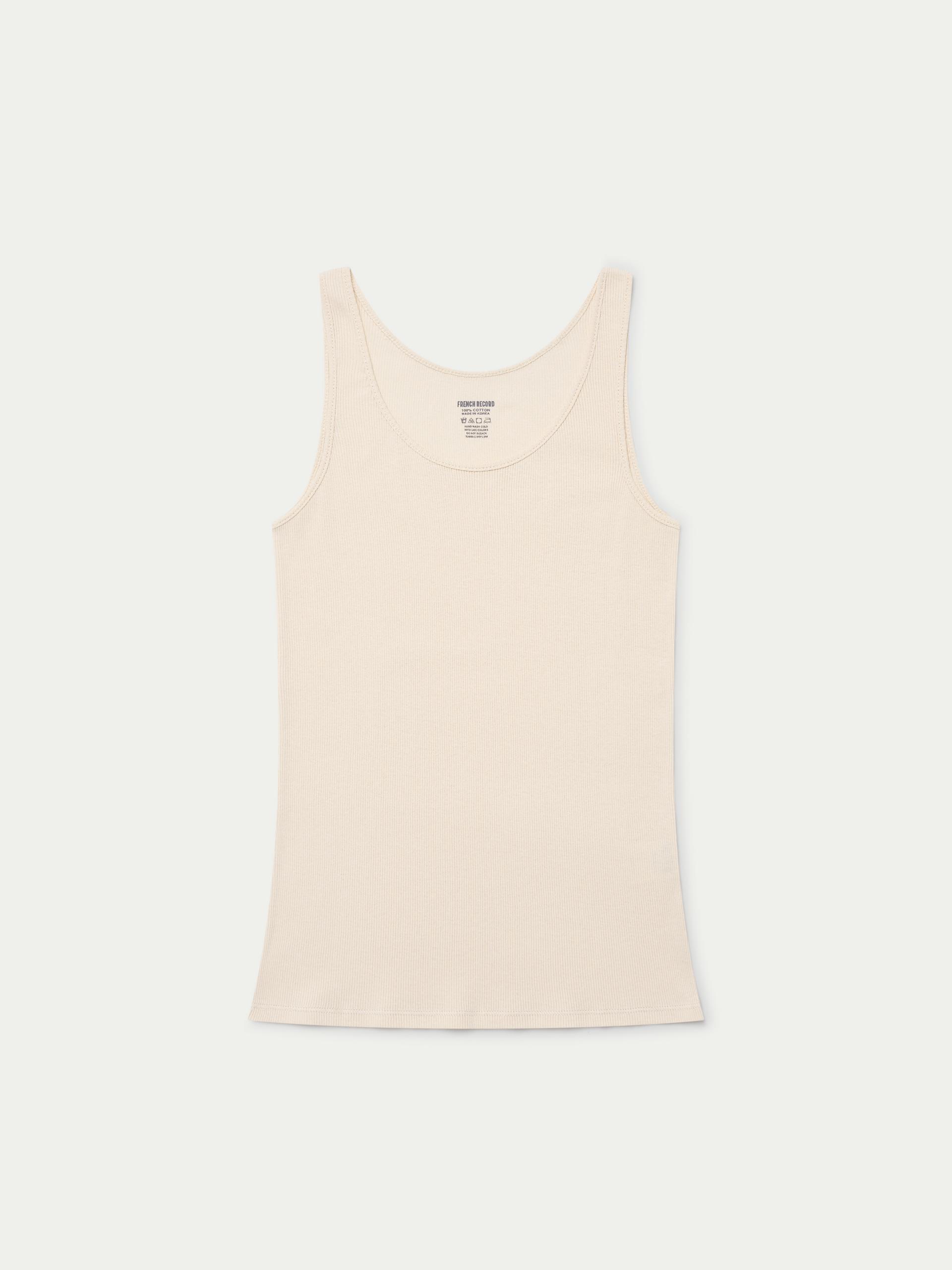 Rib Sleeveless Top (6/17 open)