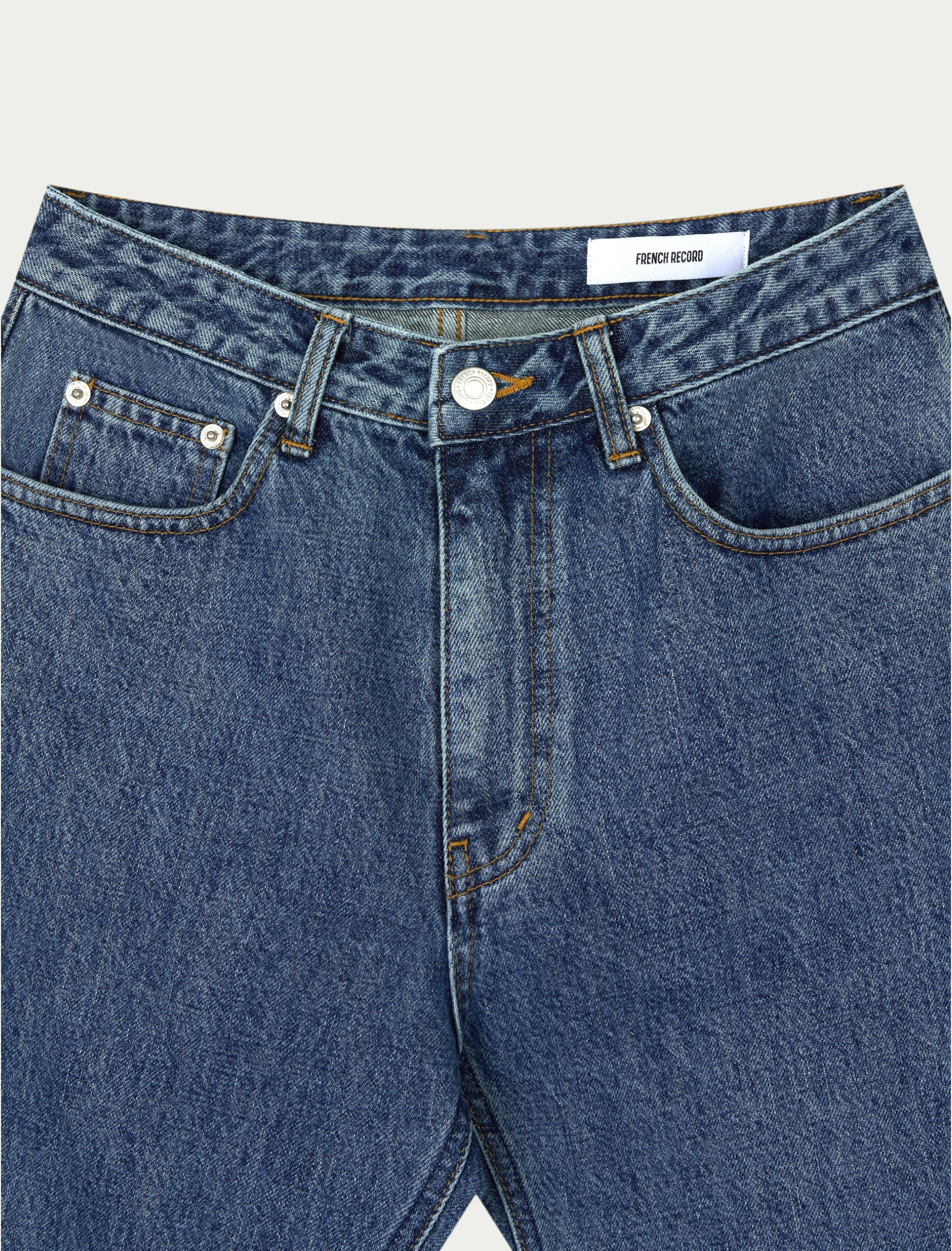 Slim Straight Denim (Blue)