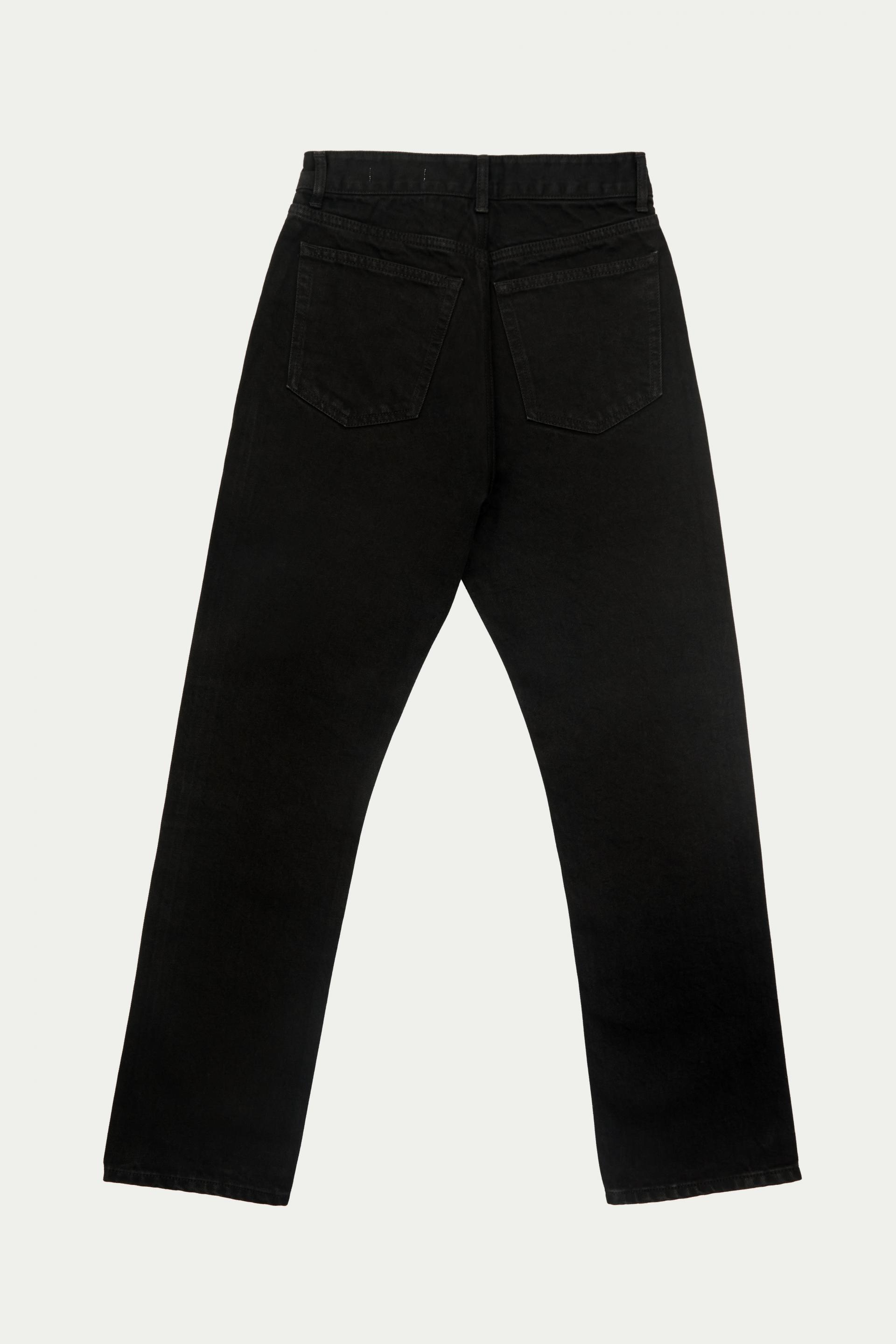 Regular Fit Denim-Black