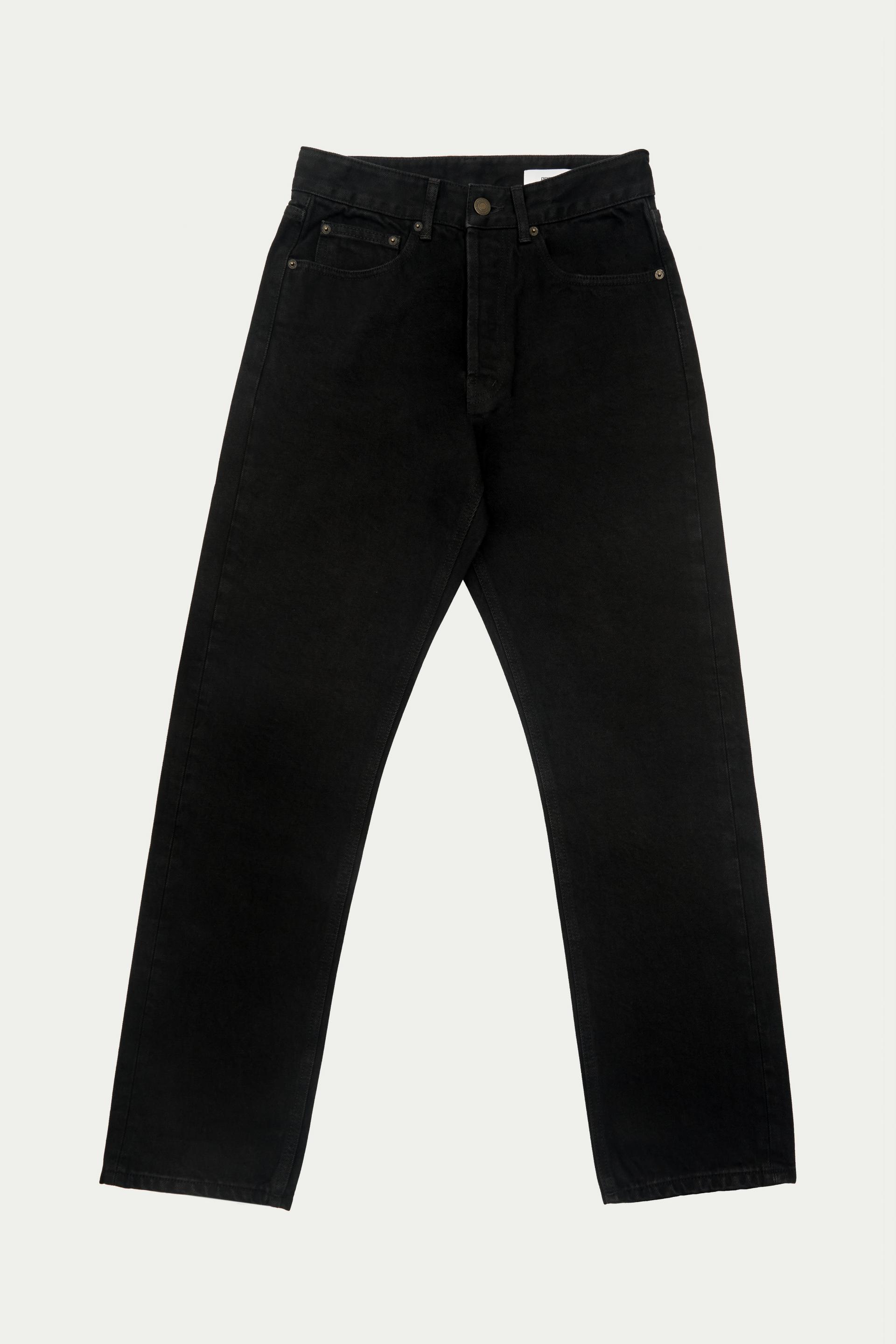 Regular Fit Denim-Black