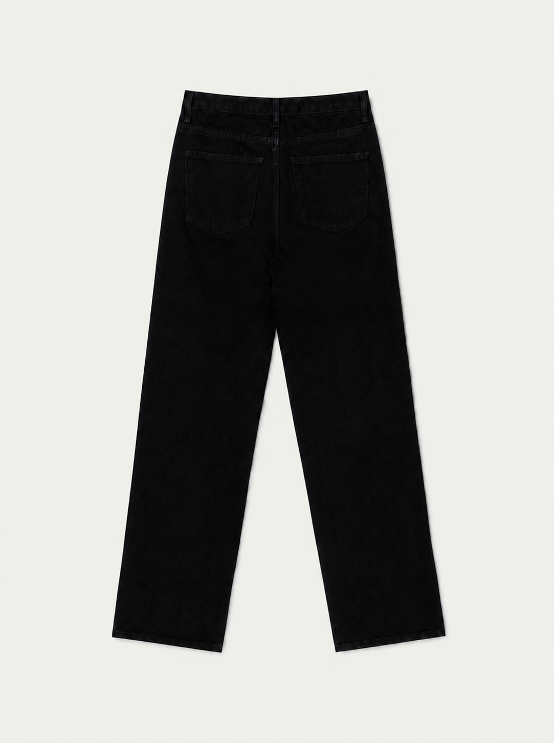 Slim Straight Denim (Black)