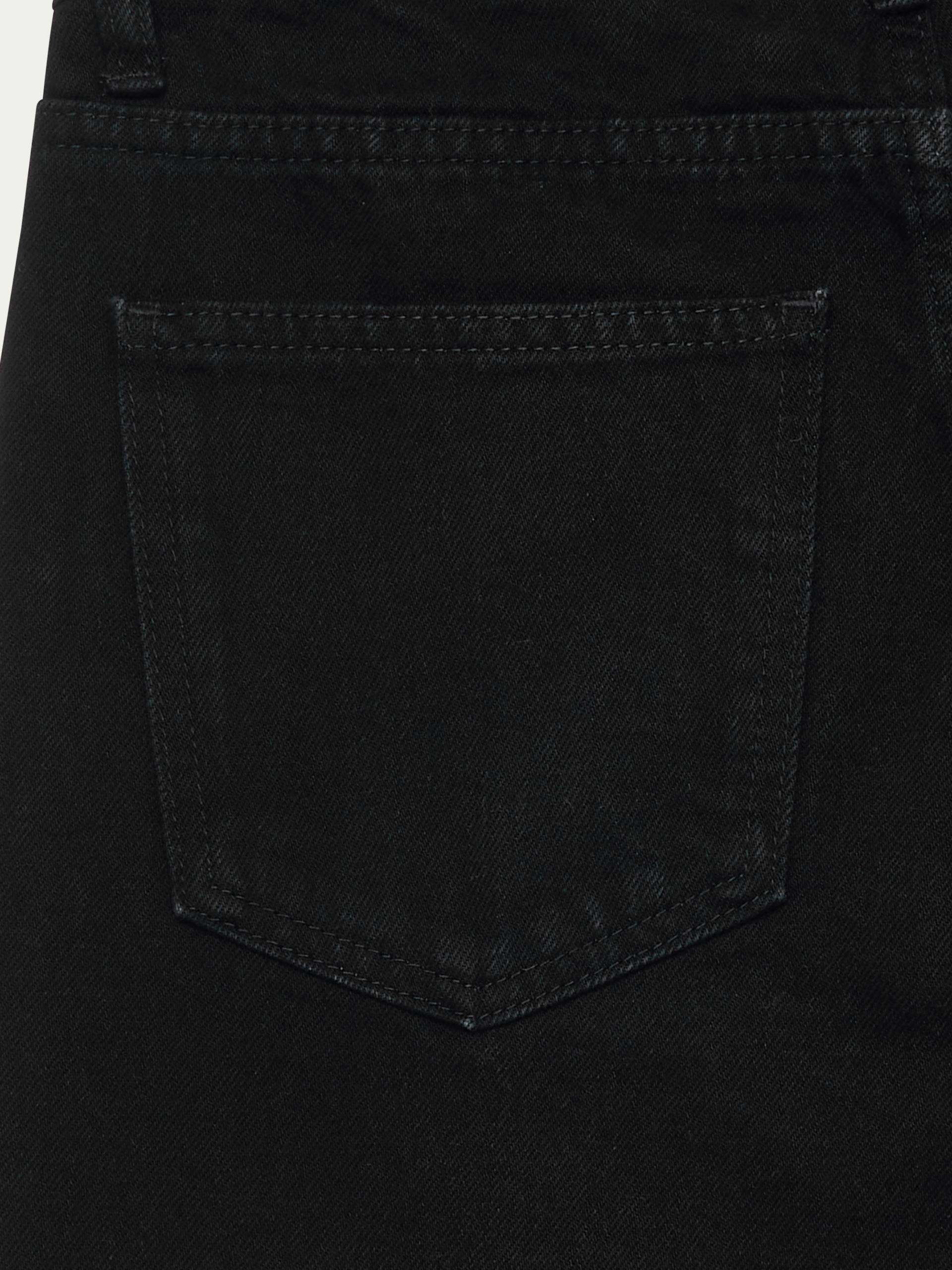 Slim Straight Denim (Black)