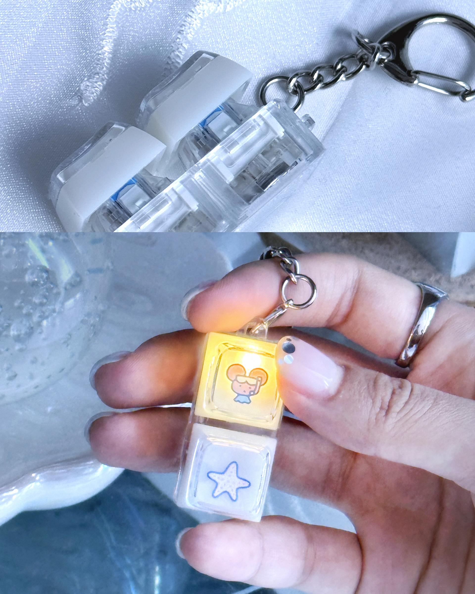 블루 다이브 키캡 키링