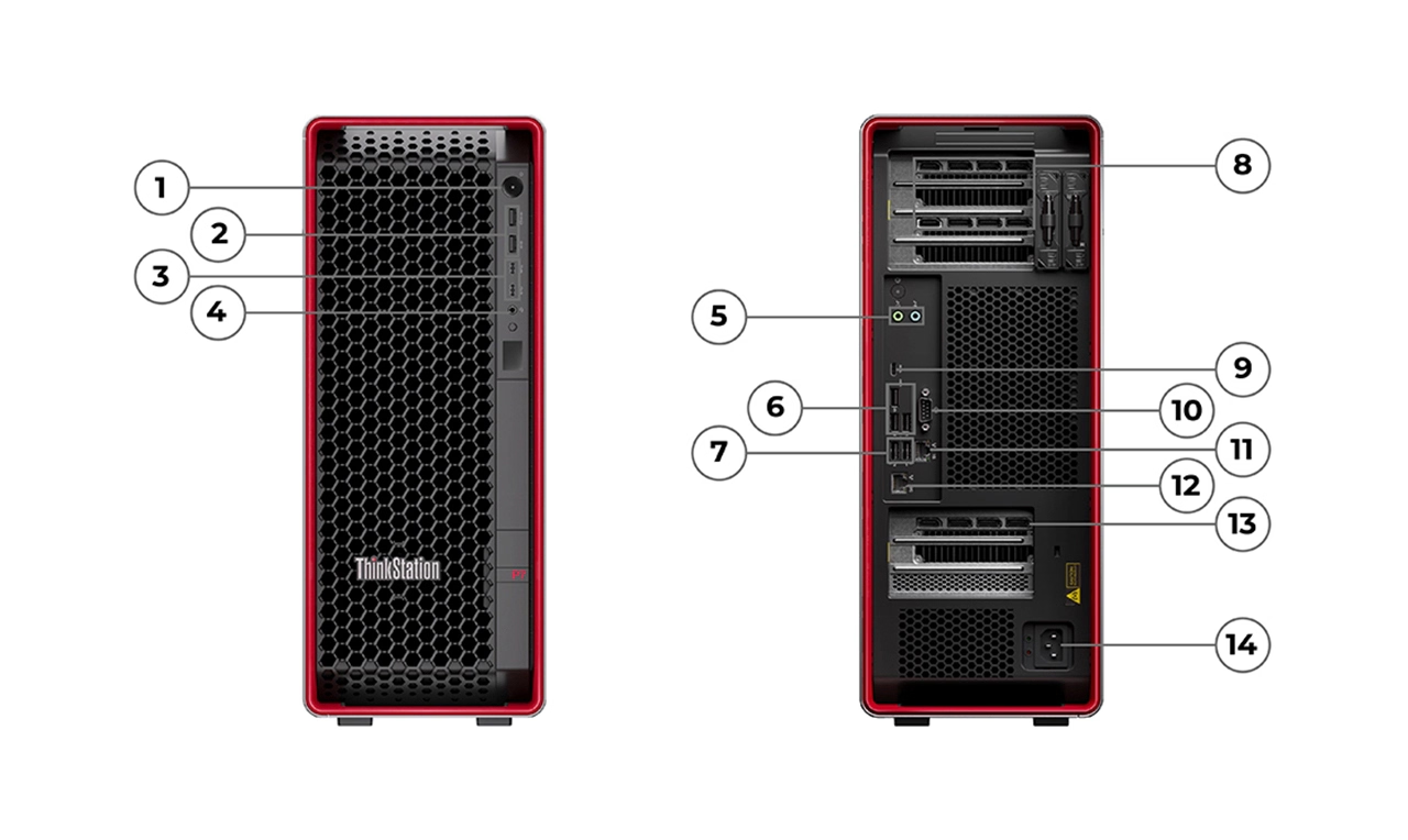 [AI 추론 및 파인튜닝] ThinkStation P7 (GPU 최대 2장)