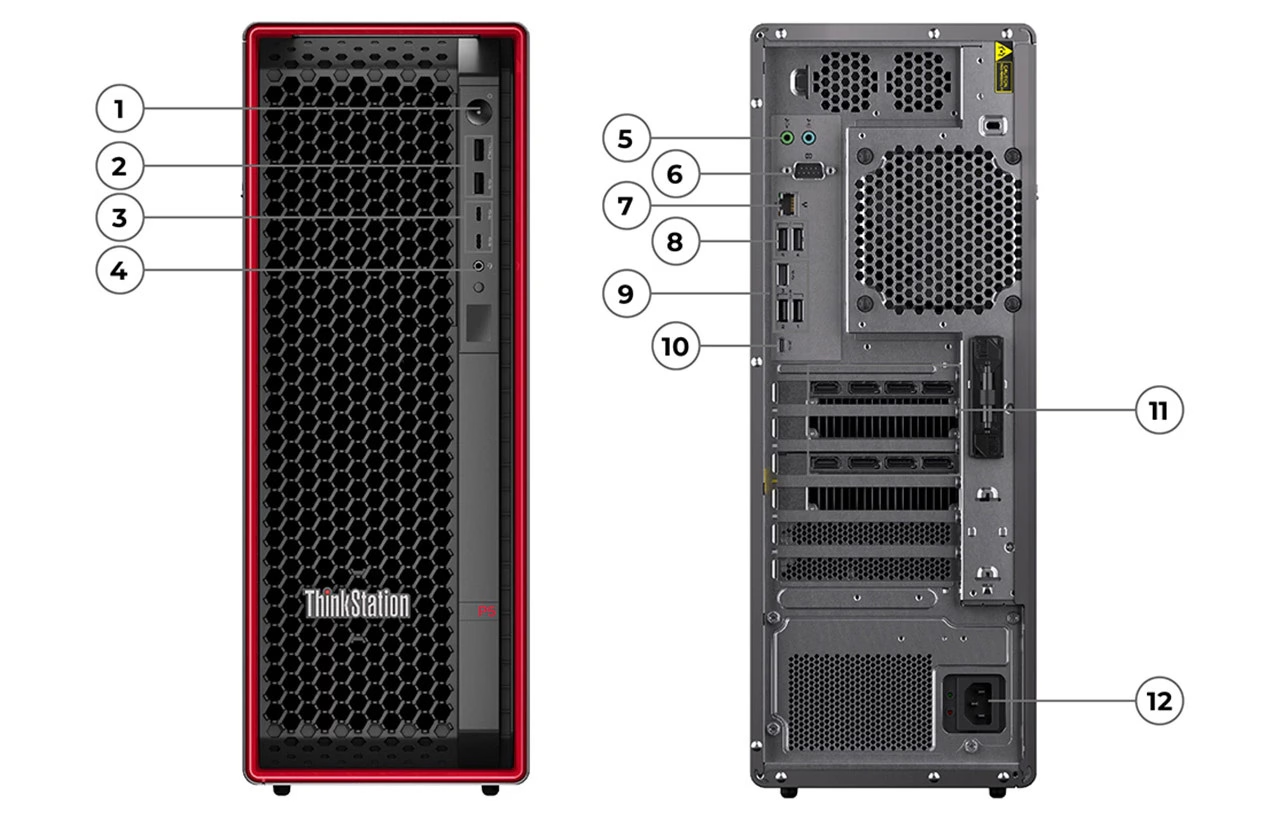 [고성능 컴퓨팅 및 데이터 전처리] ThinkStation P5 (GPU 최대 1장)