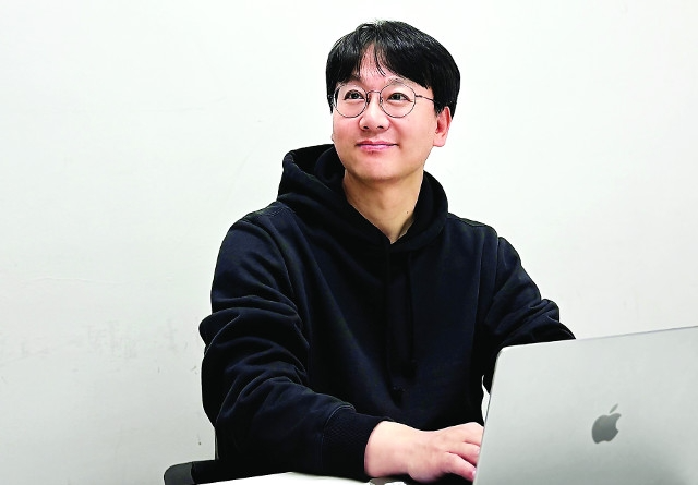 이민철 라이드 대표가 지난 1일 서울 서초구 라이드 본사에서 국민일보와 인터뷰하고 있다. 라이드 제공