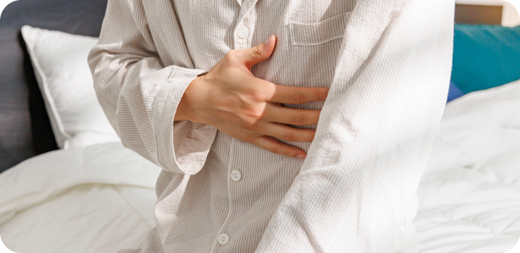 식후 상복부 통증