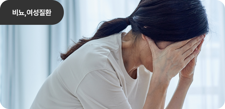 갱년기 증상 : 비뇨, 여성질환