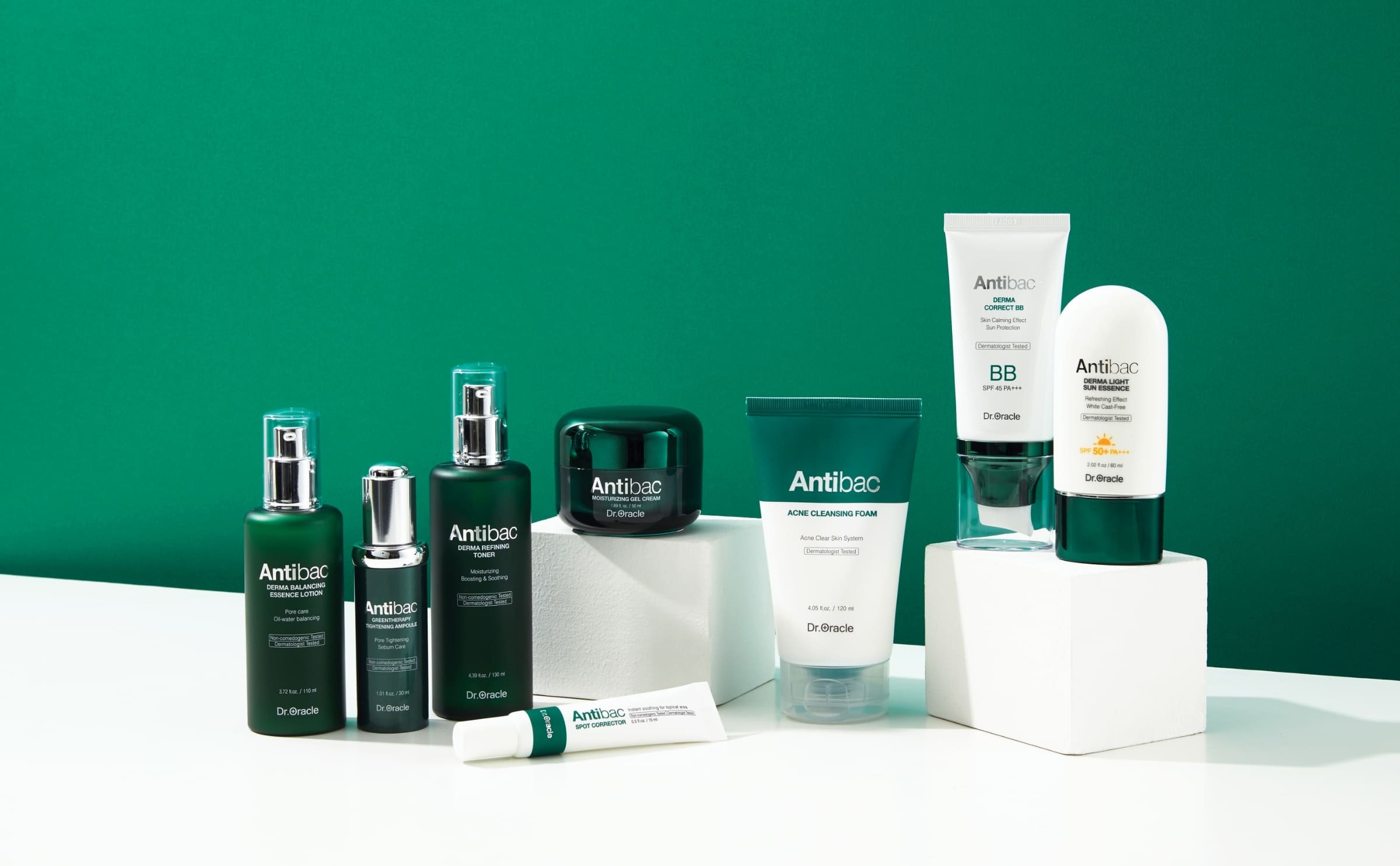 Antibac グリーンセラピータイトニングアンプル 30ml : Dr.Oracle 日本公式