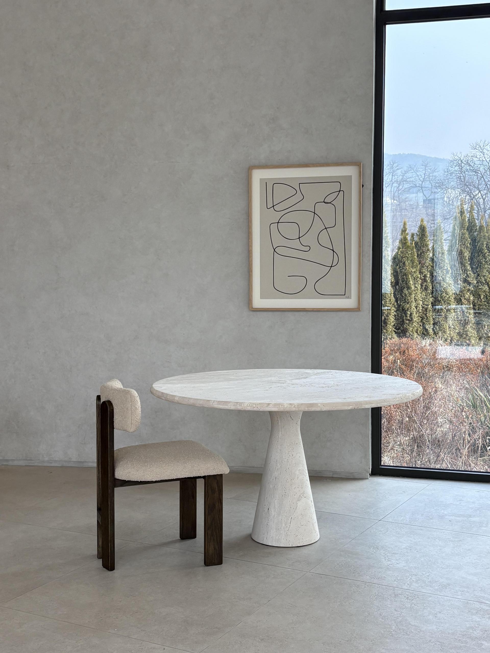 ATELIER TRAVERTINE TABLE • 아틀리에 트래버틴 테이블