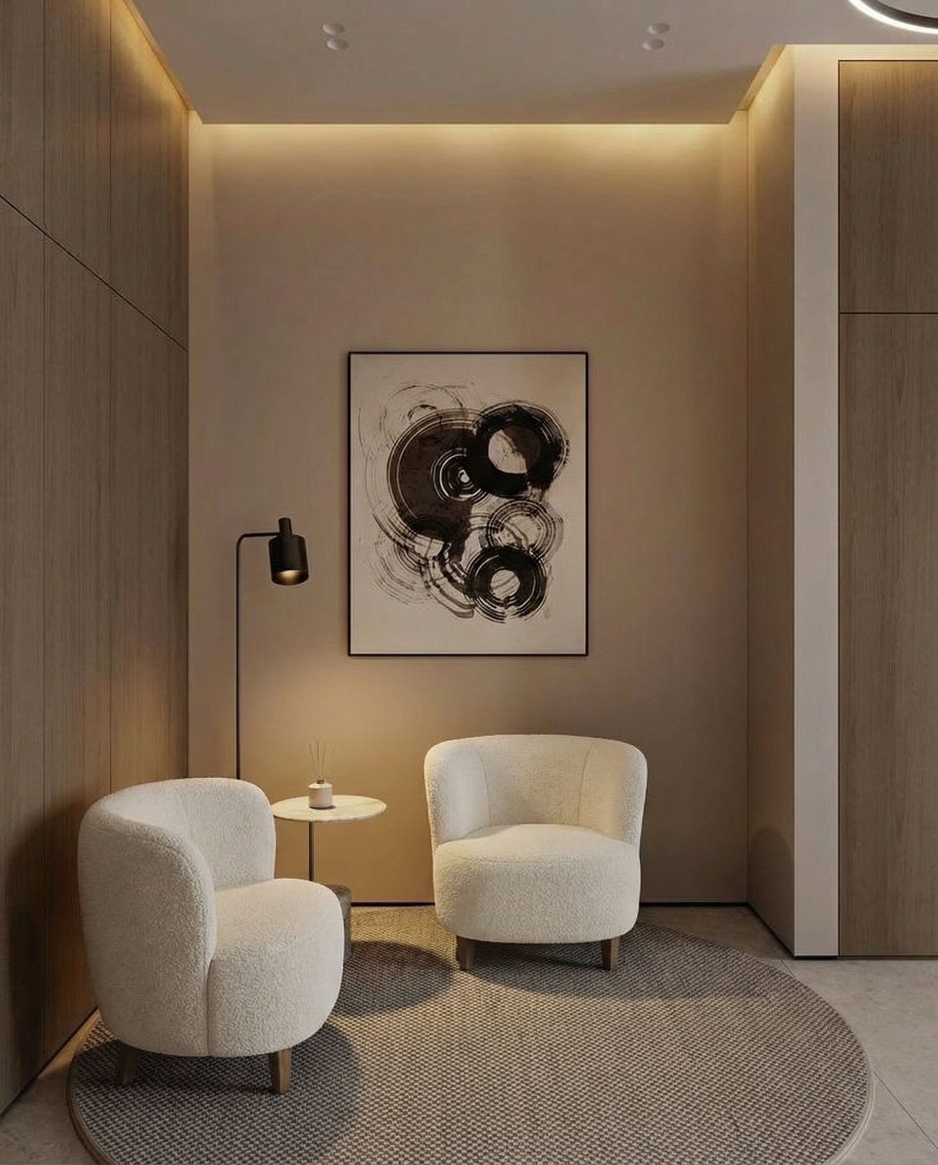 SHEARING LOUNGE CHAIR · 시어링 라운지