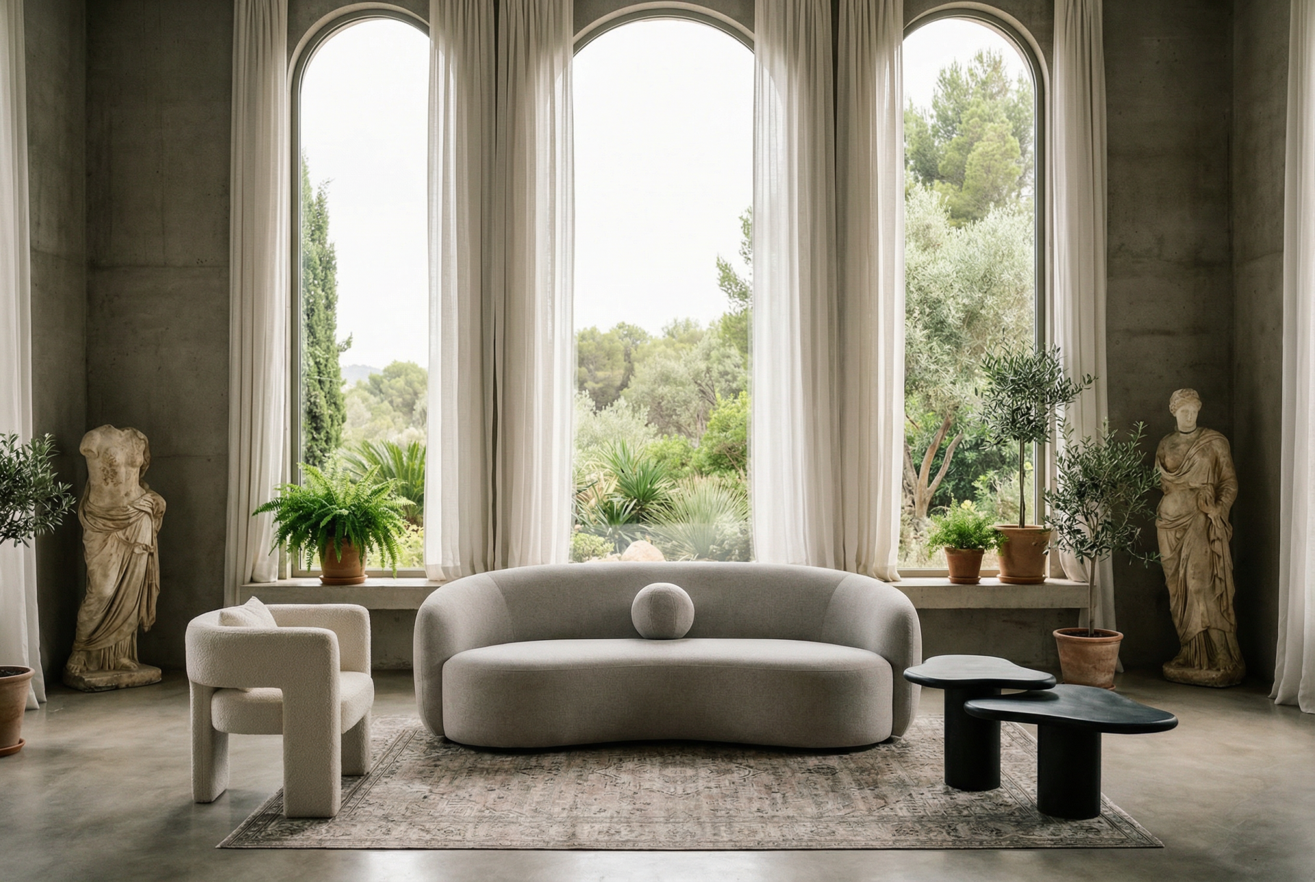 CURV 3-SEATER SOFA · 커브 3인 소파