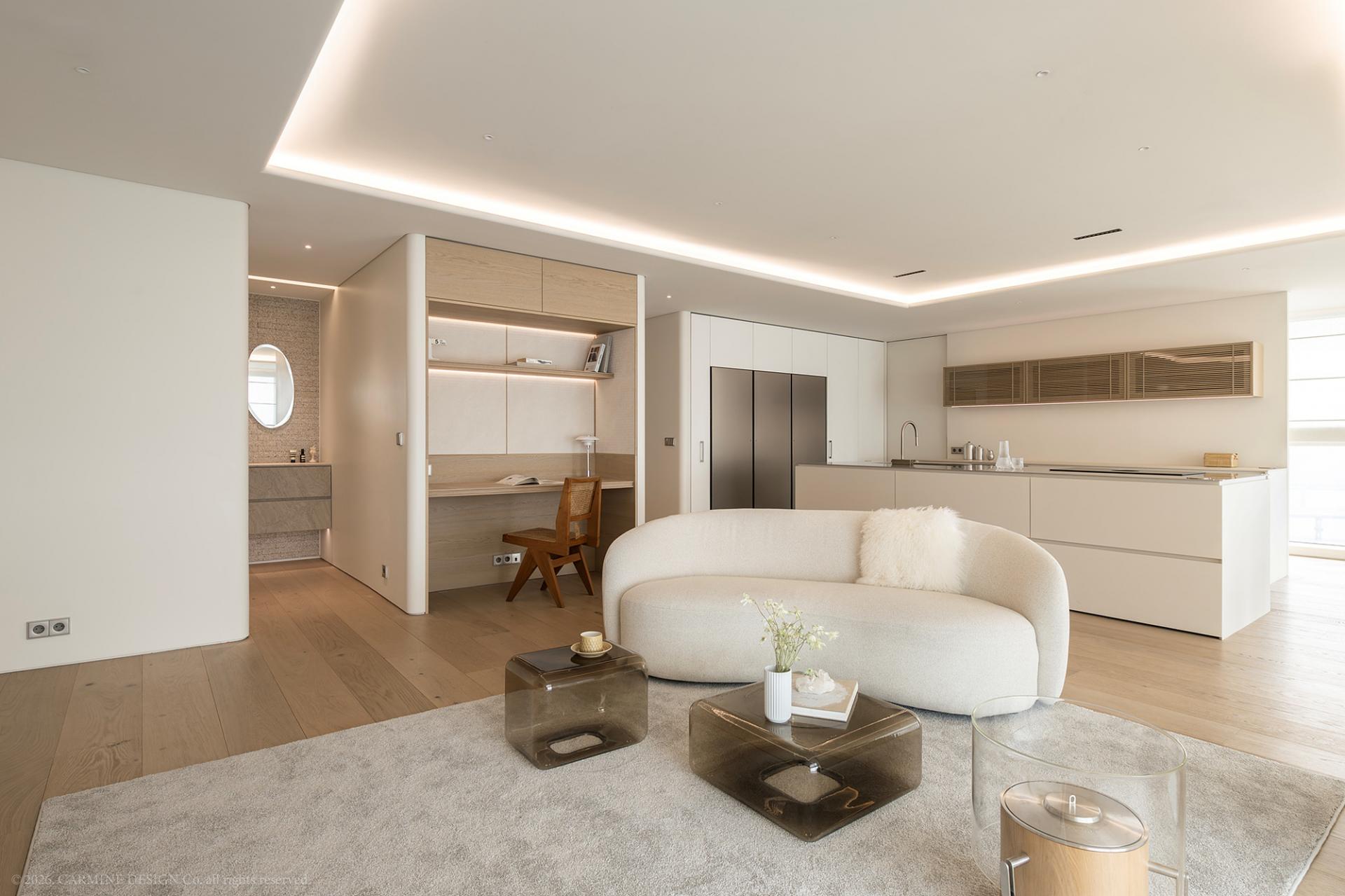 CURV 3-SEATER SOFA · 커브 3인 소파