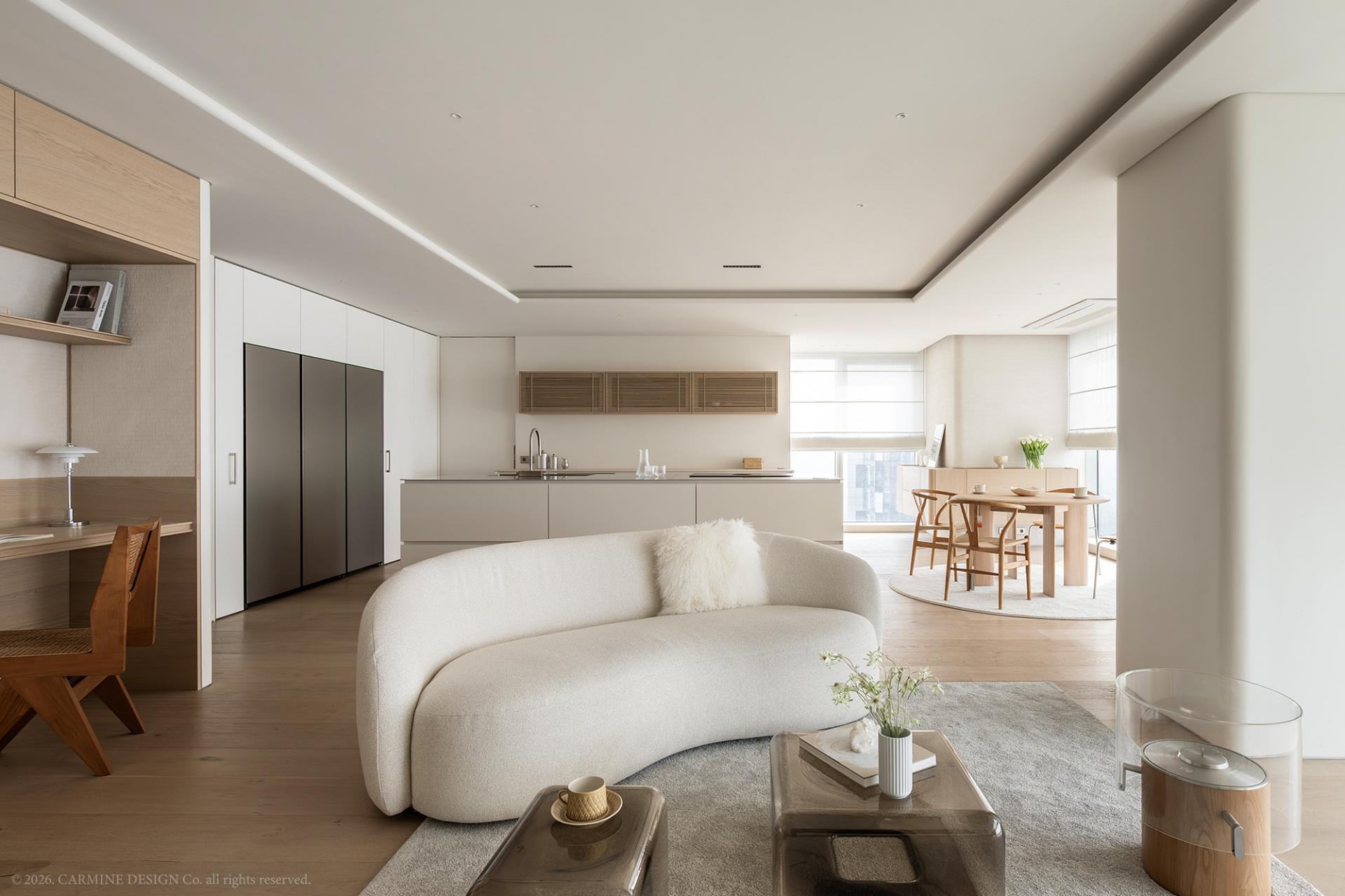 CURV 3-SEATER SOFA · 커브 3인 소파