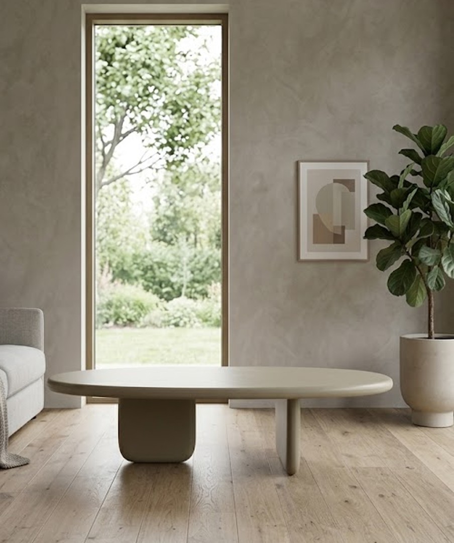 LENA KHAKI COFFEE TABLE