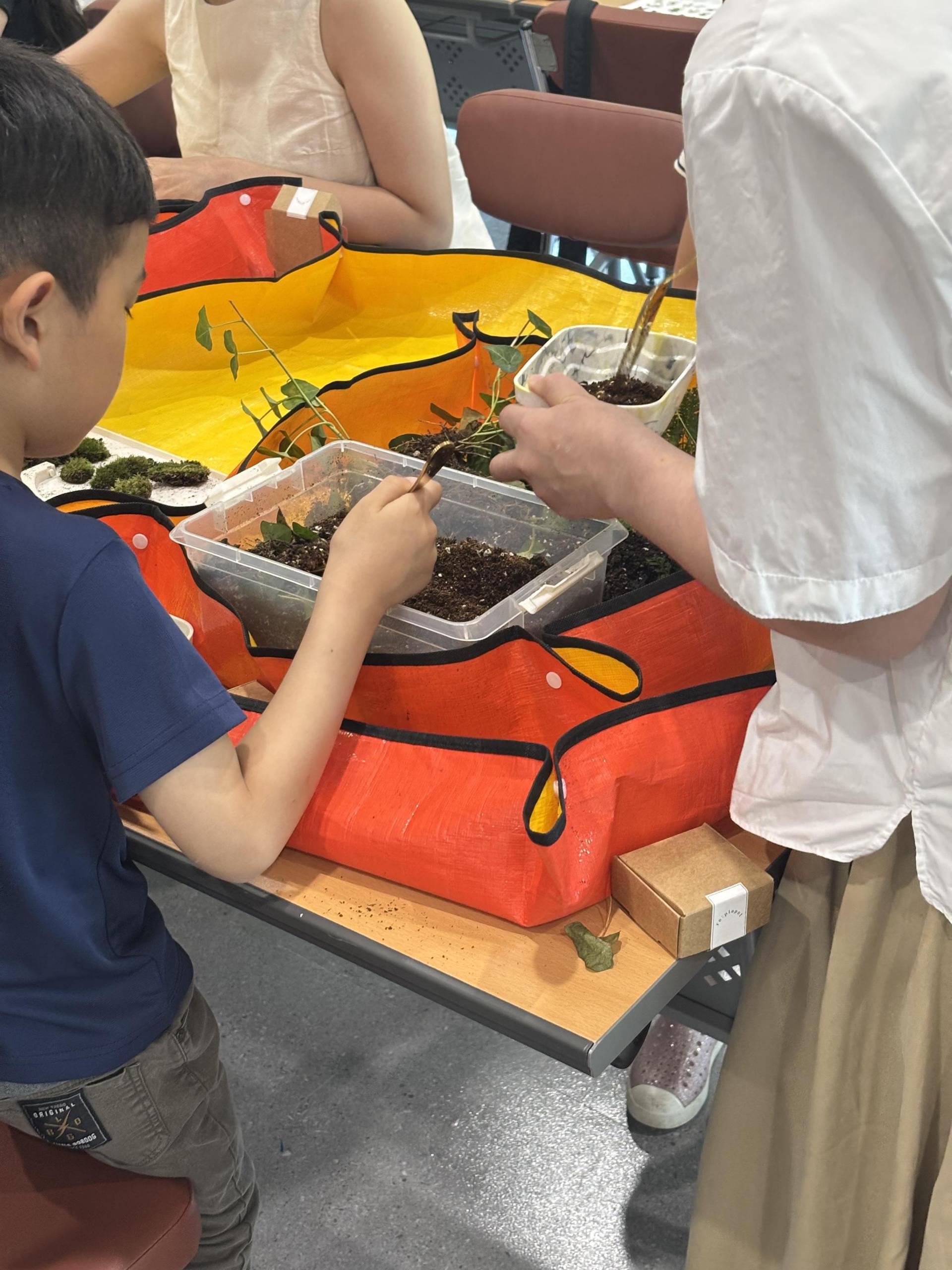 7월의 새활용체험 - 나만의 곶자왈, 리플라팟 : 현장스케치