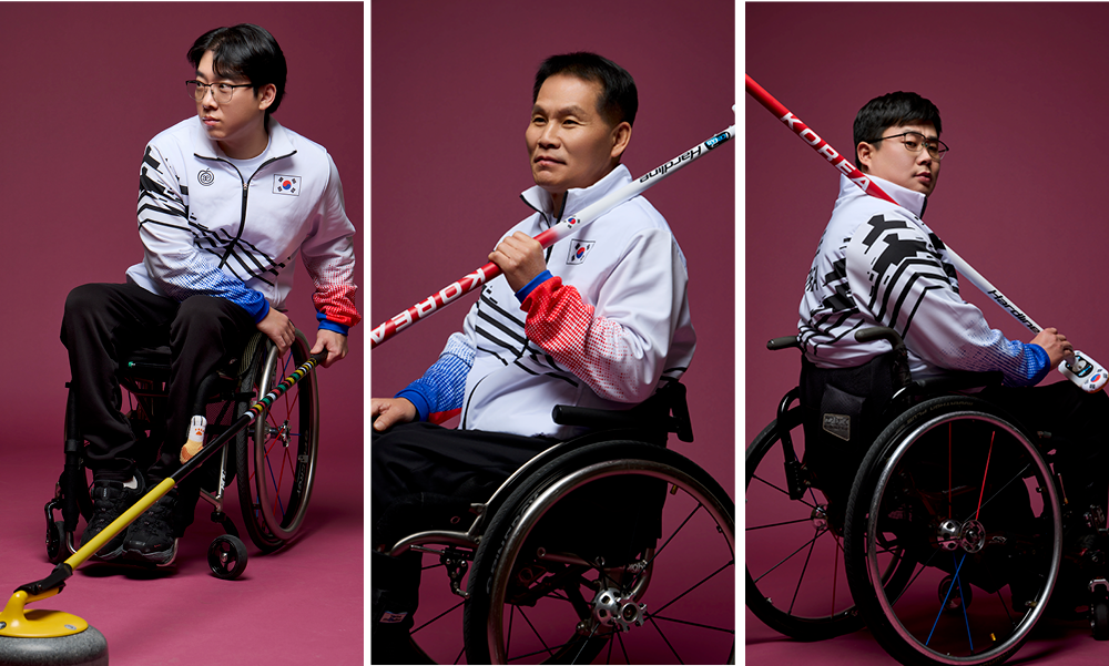 휠체어컬링팀