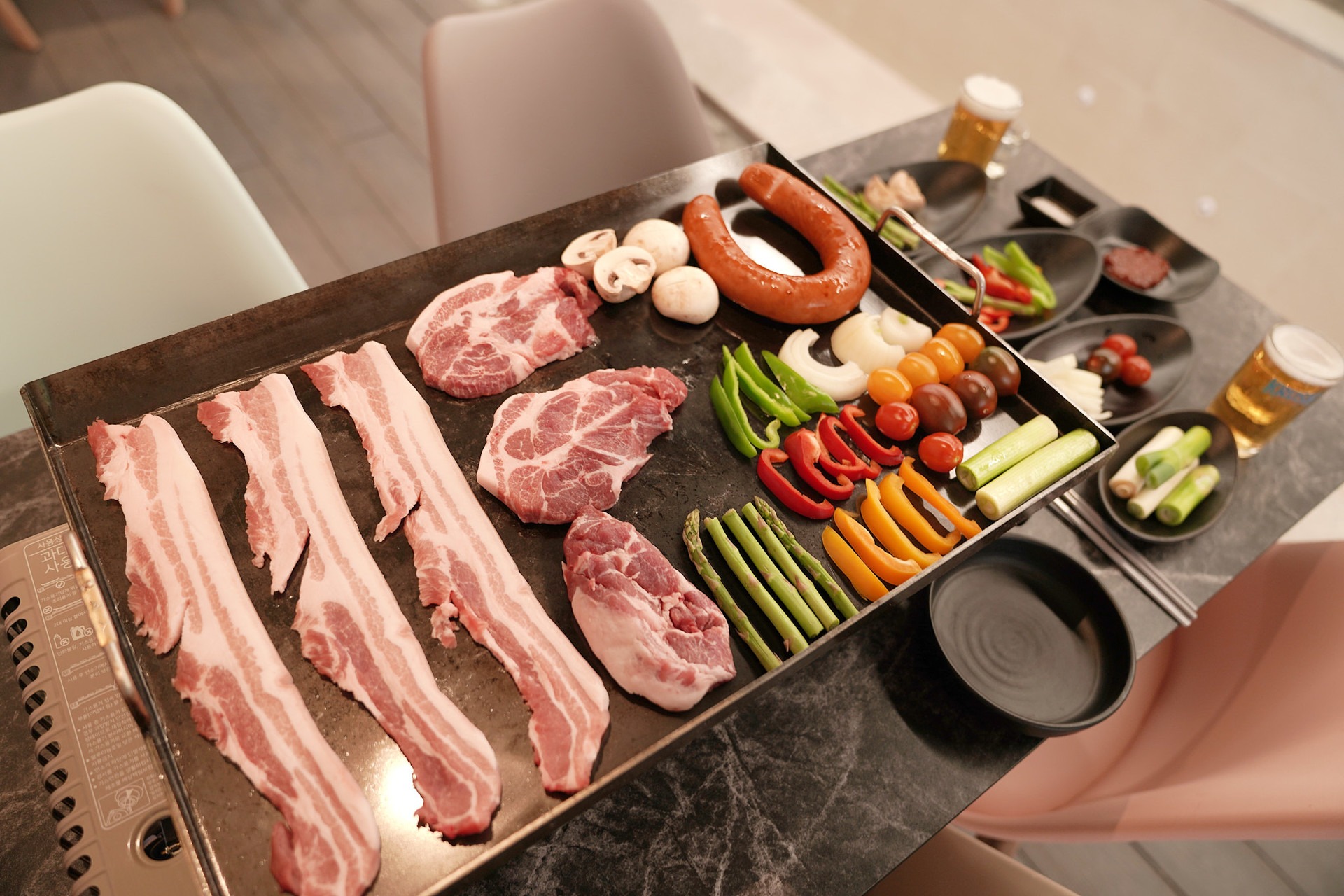 프라이빗 개별 바베큐