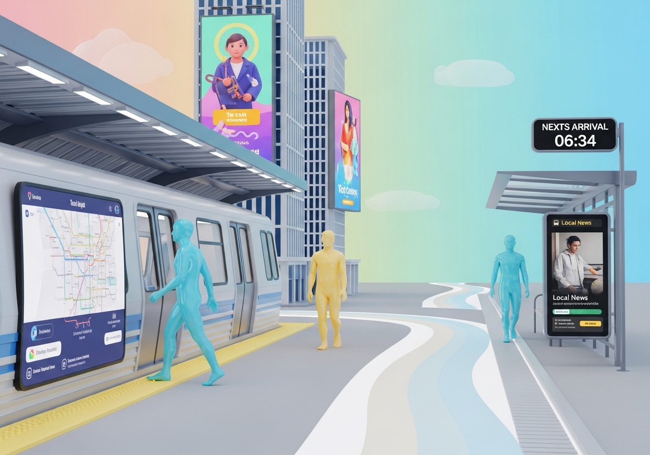 상위 퍼널 KPI: 도달과 빈도로 시작하기 단순 노출 수만 보면 광고의 실제 효과를 알 수 없습니다. 강남역 전광판이 4주간 175만 회 노출되었다고 해도, 같은 100명에게 1만 7,500회씩 본 것인지, 175만 명에게 각각 1회씩 본 것인지 알 수 없기 때문입니다. 여기서 필요한 것이 도달(Reach)과 도달빈도(Frequency)입니다. 도달은 광고를 최소 한 번 본 고유 인원 수이고, 빈도는 같은 사람이 평균 몇 번 광고를 봤는지를 의미합니다. 예를 들어 도달 50만 명, 평균 빈도 3.5회라면, 50만 명의 서로 다른 사람들이 평균적으로 3~4회씩 광고를 본 것입니다. 이 데이터를 세밀하게 분석하면 "1회만 본 사람 47%, 2회 본 사람 24%, 3회 이상 본 사람 29%" 같은 분포를 알 수 있습니다. 이것이 중요한 이유는 반복 노출에 따라 브랜드 회상률이 달라지기 때문입니다. 연구에 따르면 옥외광고는 디지털 광고와 달리 반복 노출에 따른 광고 피로도가 거의 발생하지 않습니다. 같은 배너 광고를 온라인에서 10번 보면 짜증이 나지만, 출퇴근길 같은 빌보드를 매일 봐도 자연스럽게 받아들입니다. 오히려 1일 2~3회 이상 반복 노출되어야 브랜드 메시지가 제대로 각인됩니다. 1회만 본 사람은 광고를 지나쳤을 가능성이 높지만, 3회 이상 본 사람은 브랜드를 기억할 확률이 크게 높아집니다. 하지만 같은 사람에게 하루 10회씩 노출한다고 효과가 10배가 되는 것은 아닙니다. 오히려 한정된 예산으로 너무 좁은 지역만 공략하면, 도달은 낮고 빈도만 과도하게 높아져 예산이 낭비됩니다. 광고 주목 확률을 고려하면 1일 2~3회 정도가 메시지 각인에 적정한 수준입니다. (단, 대세감 부여 정도, 신제품 출시에 따른 홍보 등 목적에 따라 일 반복 노출빈도 설계가 달라질 수 있습니다(플래닝 전략))