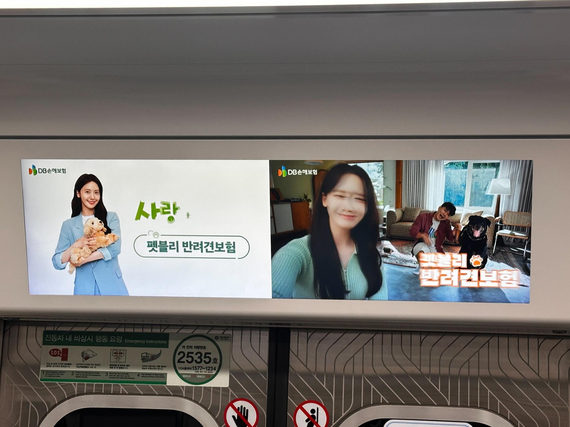 25년 10월 | DB손해보험 지하철 2호선 메트로 라이브 광고