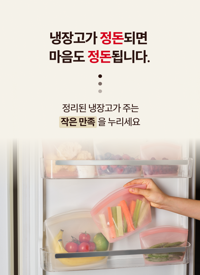 스테니 플래티넘 실리콘 지퍼백