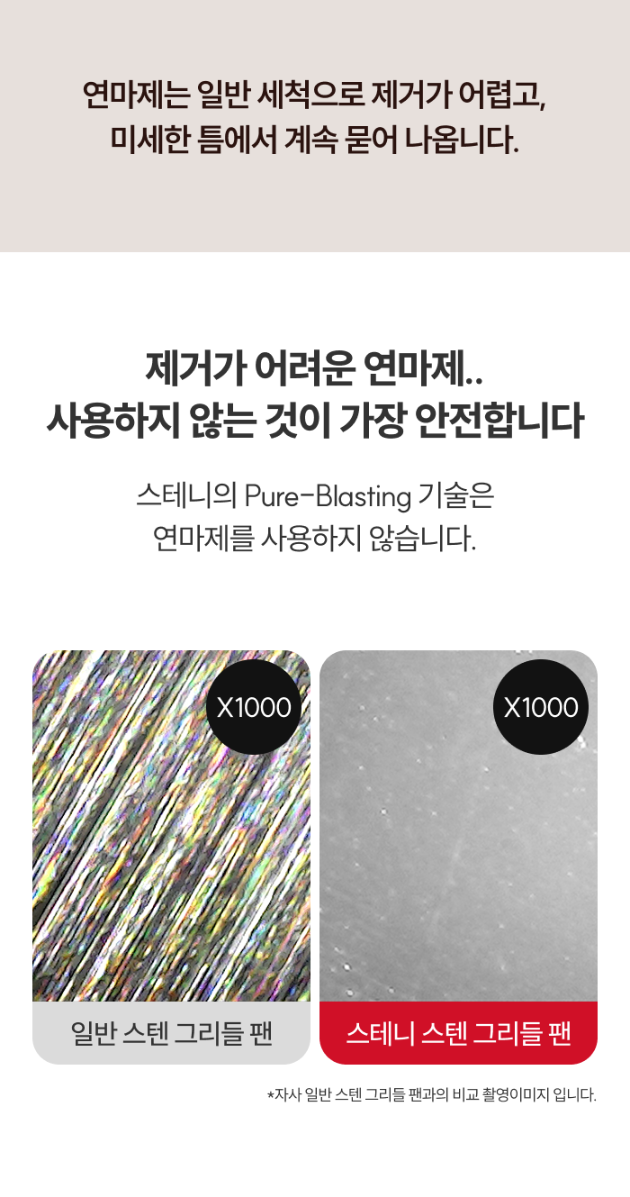 [최화정 Pick!] 스테니 무연마제 통5중 스테인리스 원더핸즈