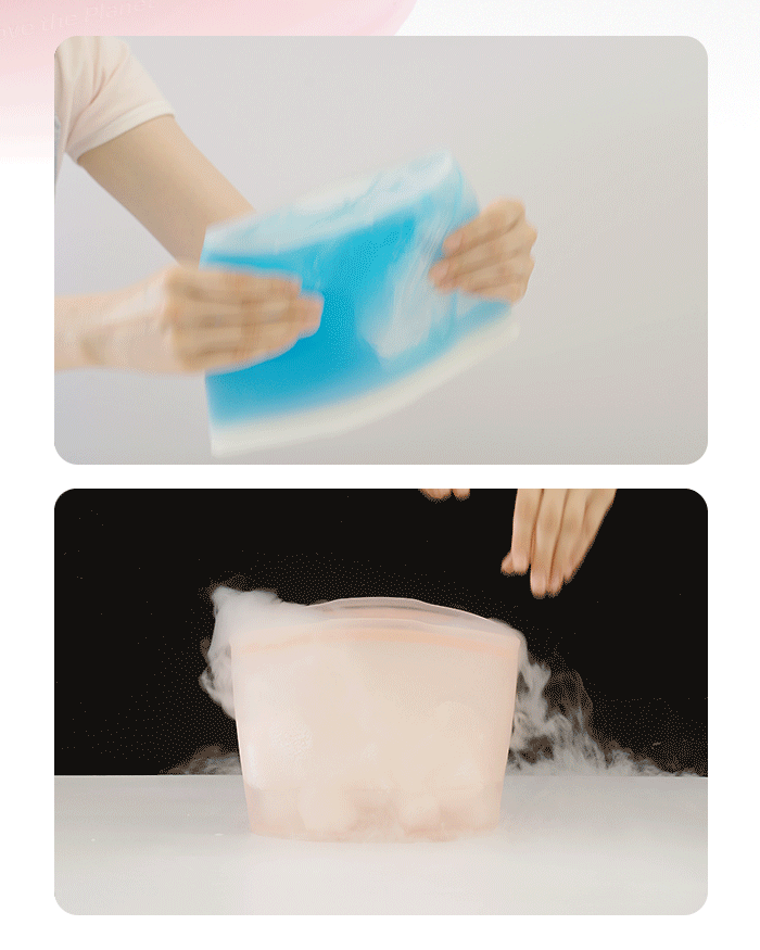 스테니 플래티넘 실리콘 지퍼백