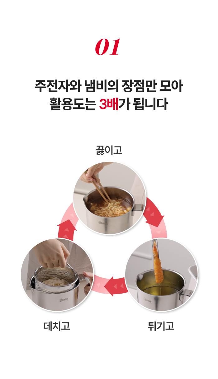 [최화정 Pick] 스테니 무연마제 2in1 멀티 케틀팟