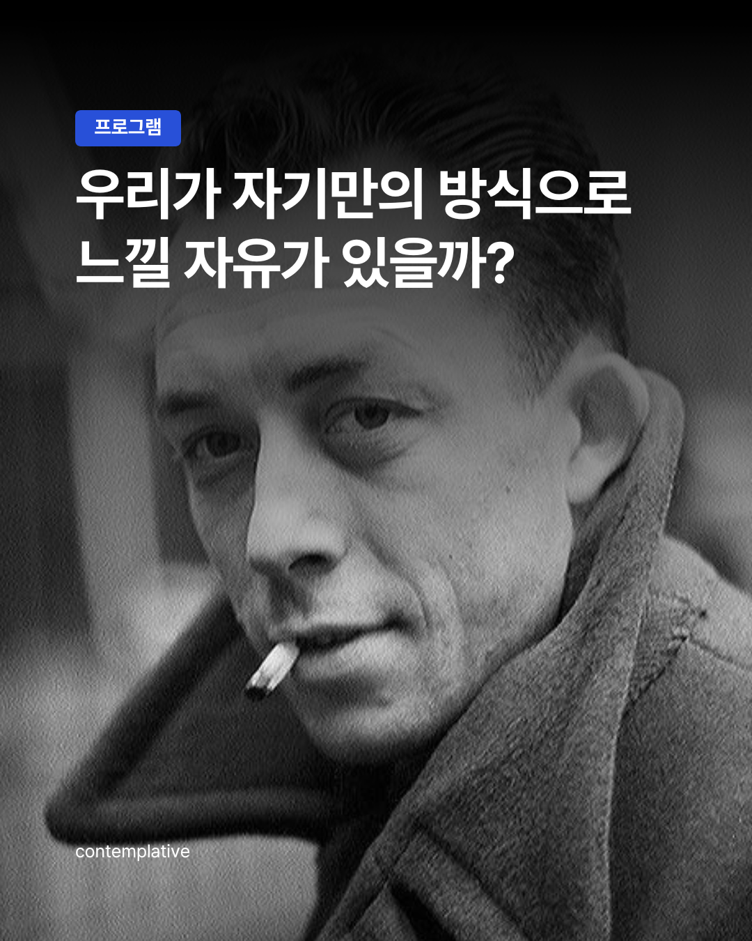 컨템플레이티브 북클럽 5기: 카뮈 『이방인』 (10/21 시작)