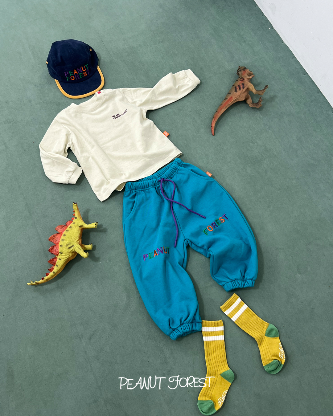 COLOR JOGGER PANTS / BLUE