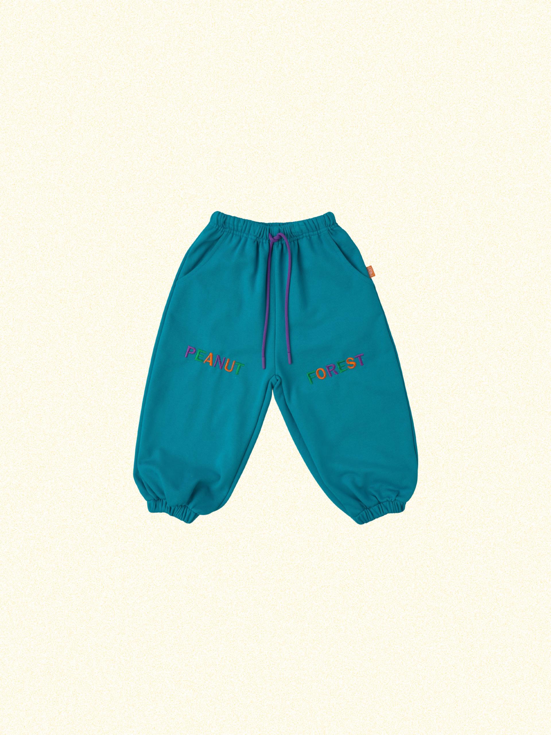COLOR JOGGER PANTS / BLUE