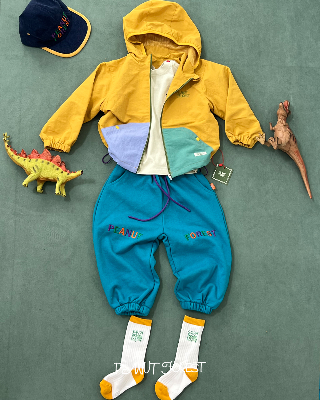 COLOR JOGGER PANTS / BLUE