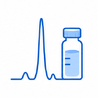 화학 분석 HPLC 아이콘