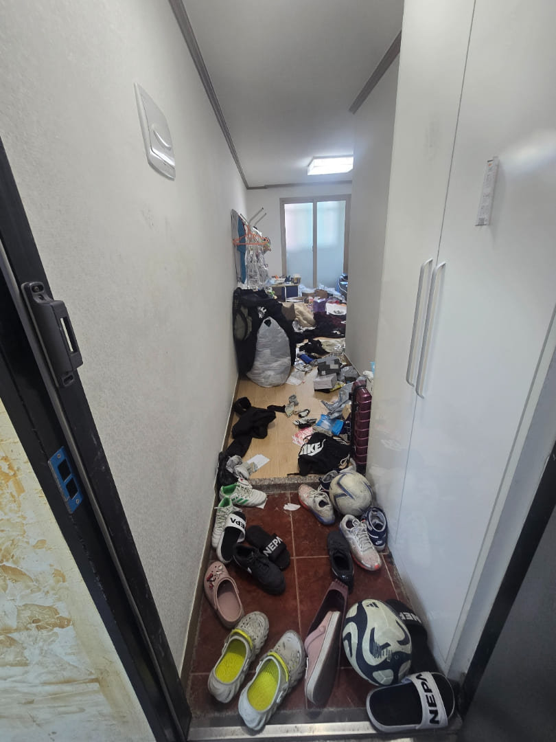 청양군 대치면, 냉장고 음식물 수거 해결사 등장! 작업전 이미지