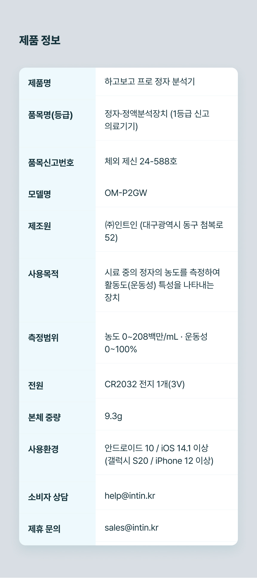 [NEW] 하고보고 프로 정자 분석기