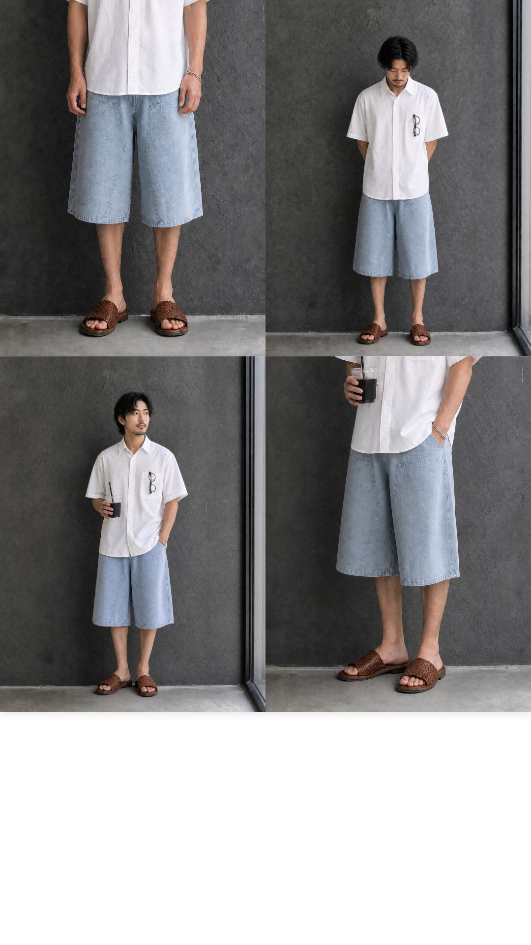 [허벅돼·하체비만 보완] 레그몬스터 : 버뮤다팬츠