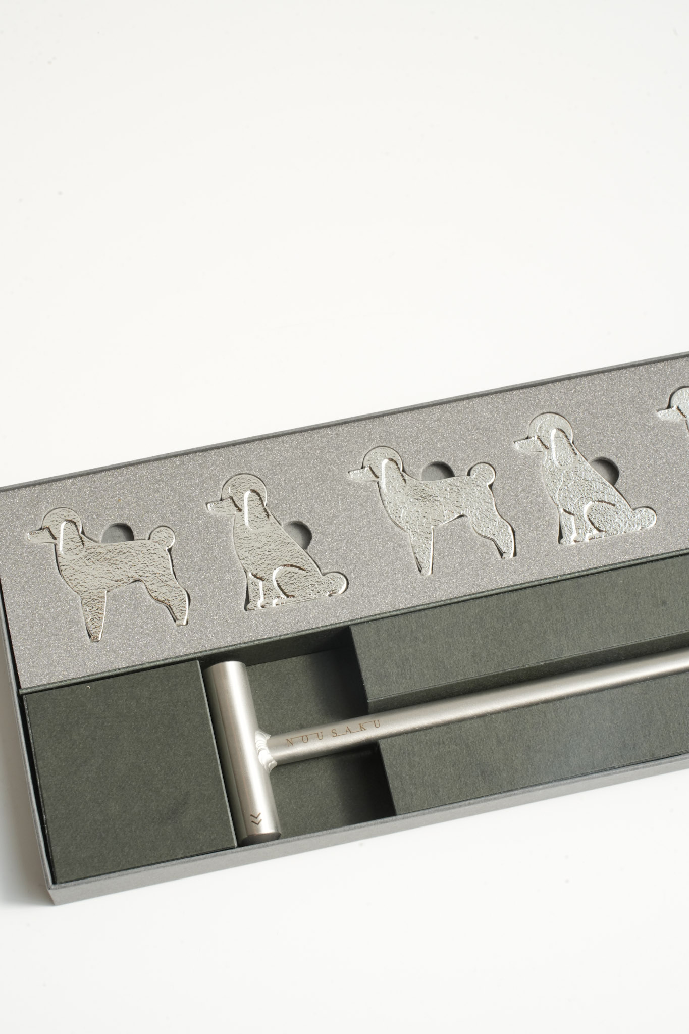 DIY KIT：Hammered Chop Stick: Poodle-set of 5