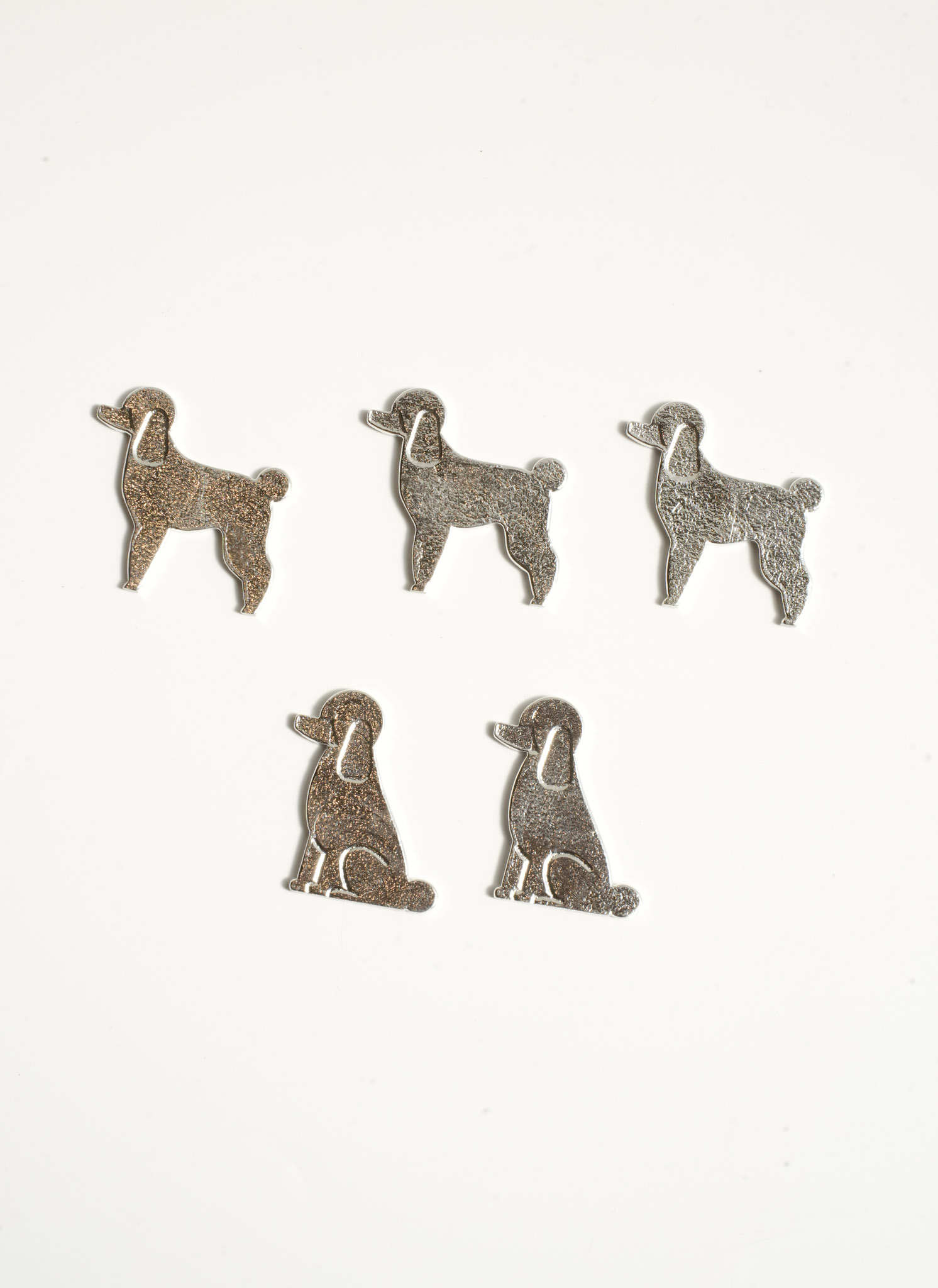 DIY KIT：Hammered Chop Stick: Poodle-set of 5