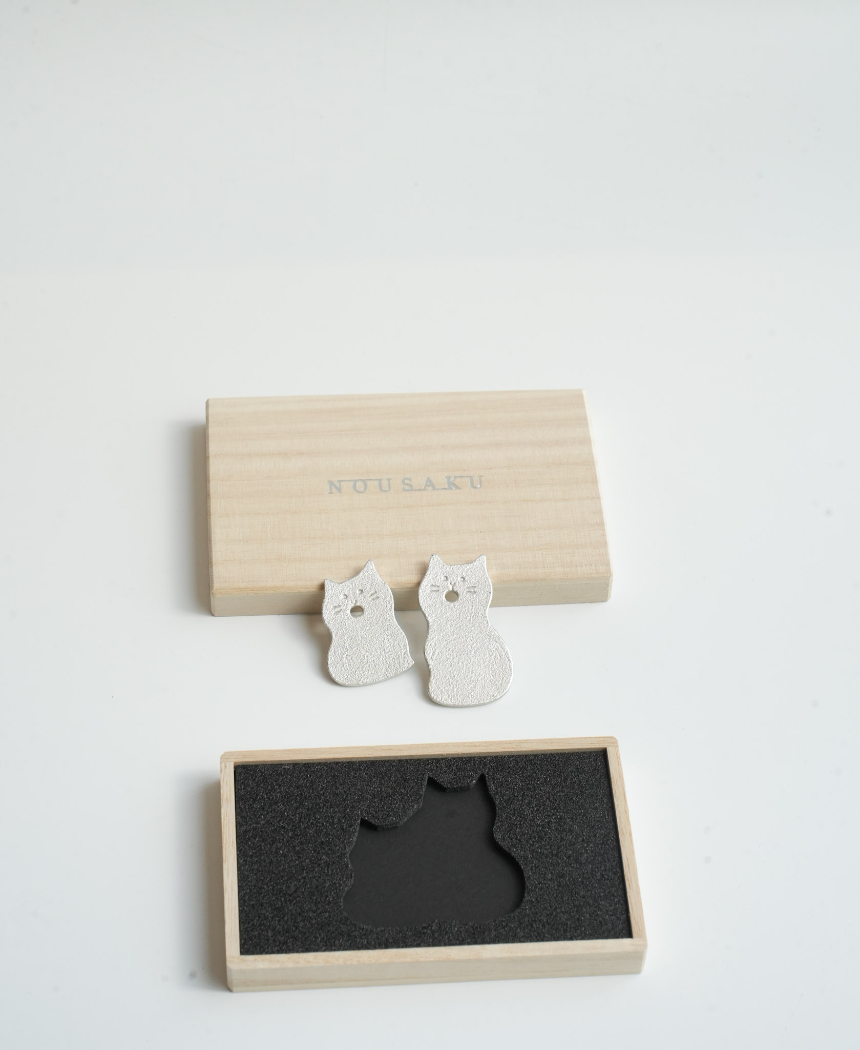 Chopstick Rest：Singing Cats-set of 2