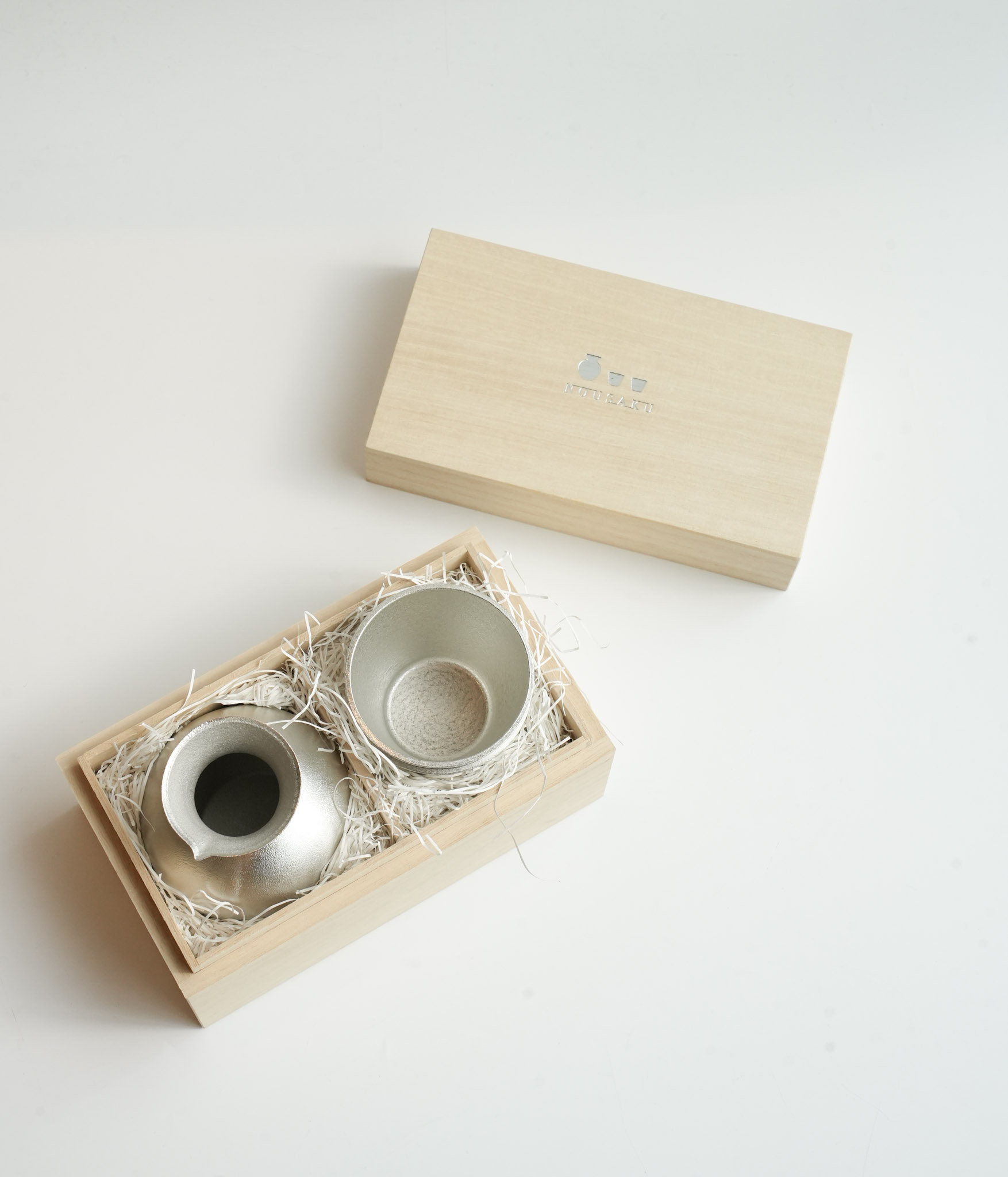 Sakeware Set - Tokkuri & 2 of Small cup