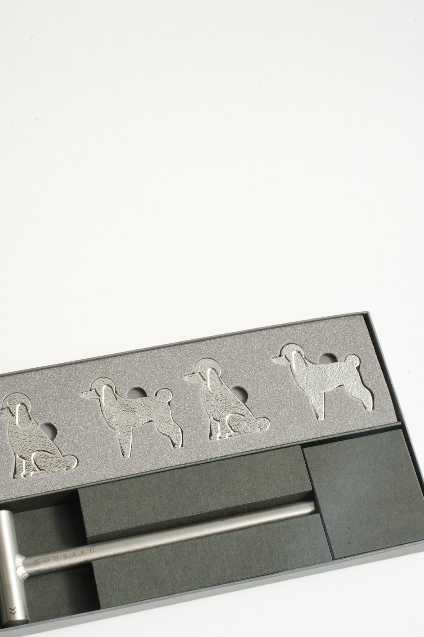 DIY KIT：Hammered Chop Stick: Poodle-set of 5