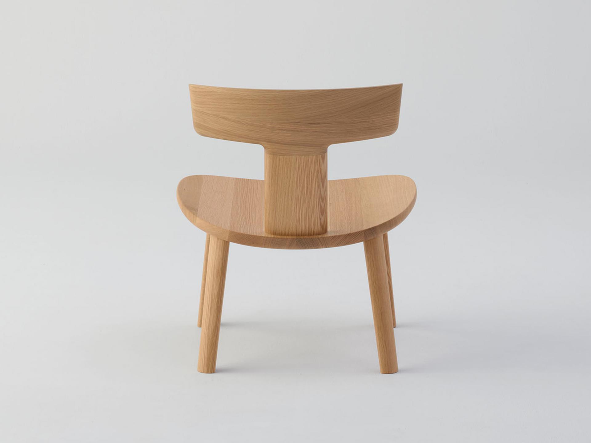 Hinode Lounge Chair (Wooden Seat)