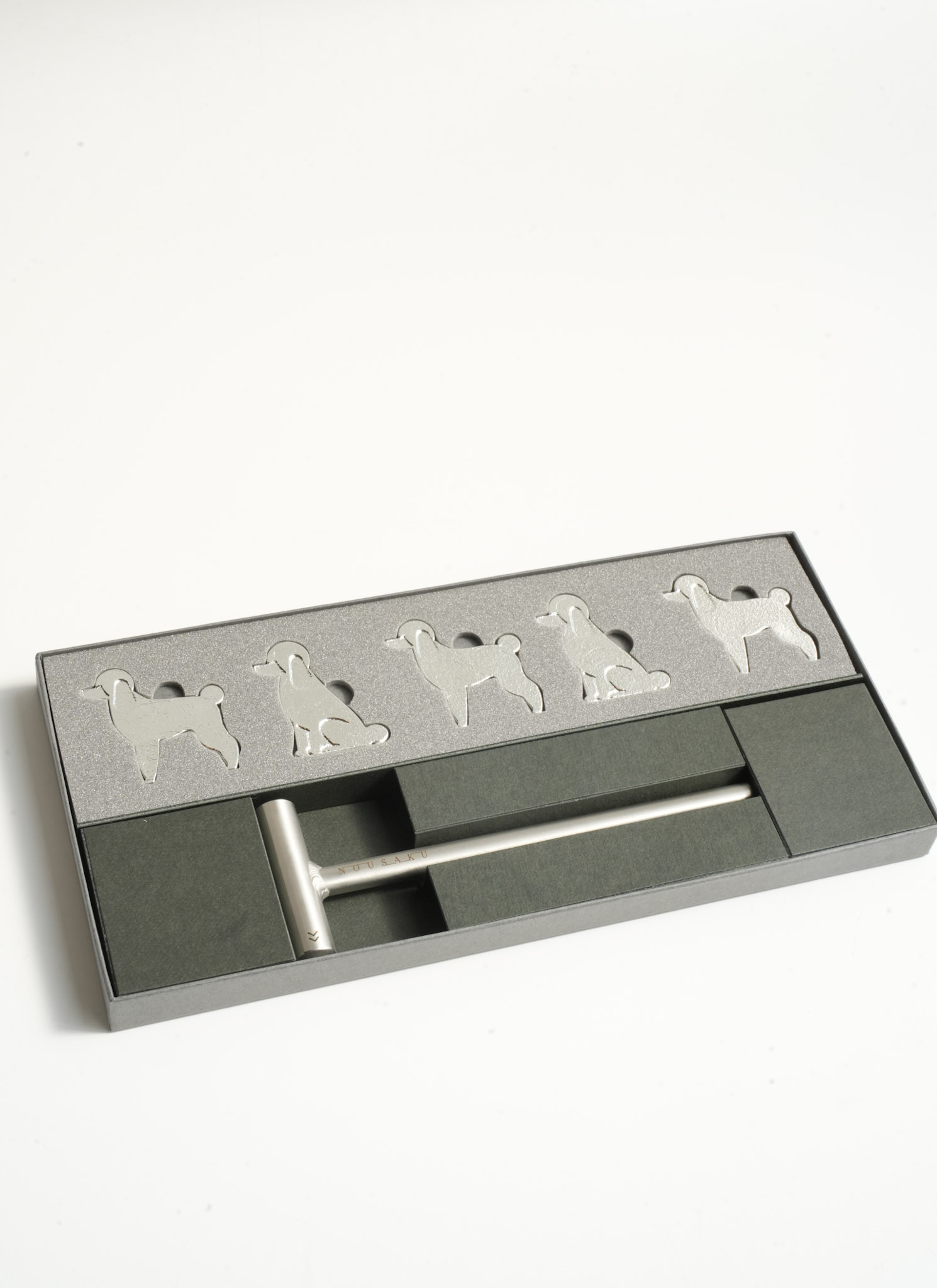 DIY KIT：Hammered Chop Stick: Poodle-set of 5