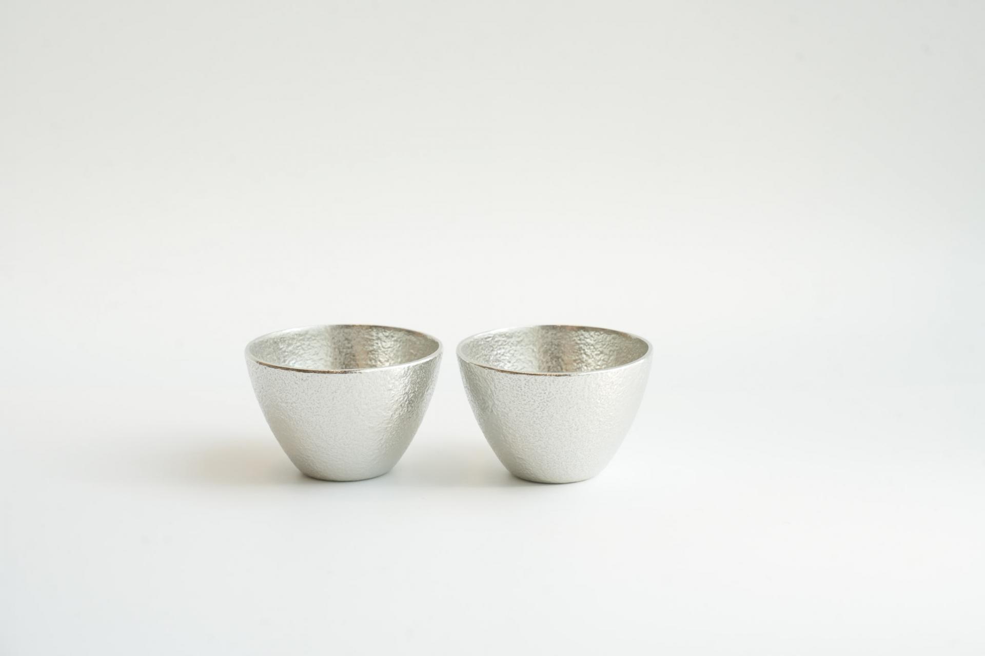 Sake cup set of 2